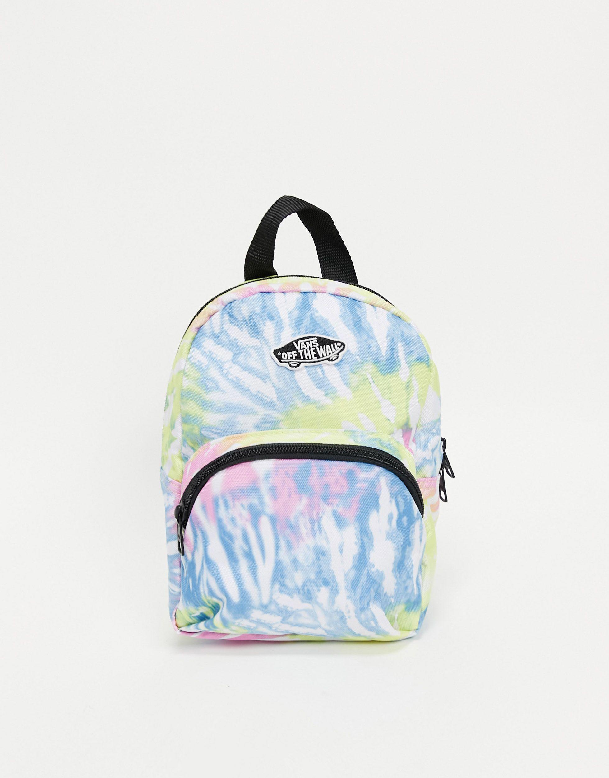 Got this - zainetto rosso e tie-dyeVans in Materiale sintetico di colore  Nero | Lyst