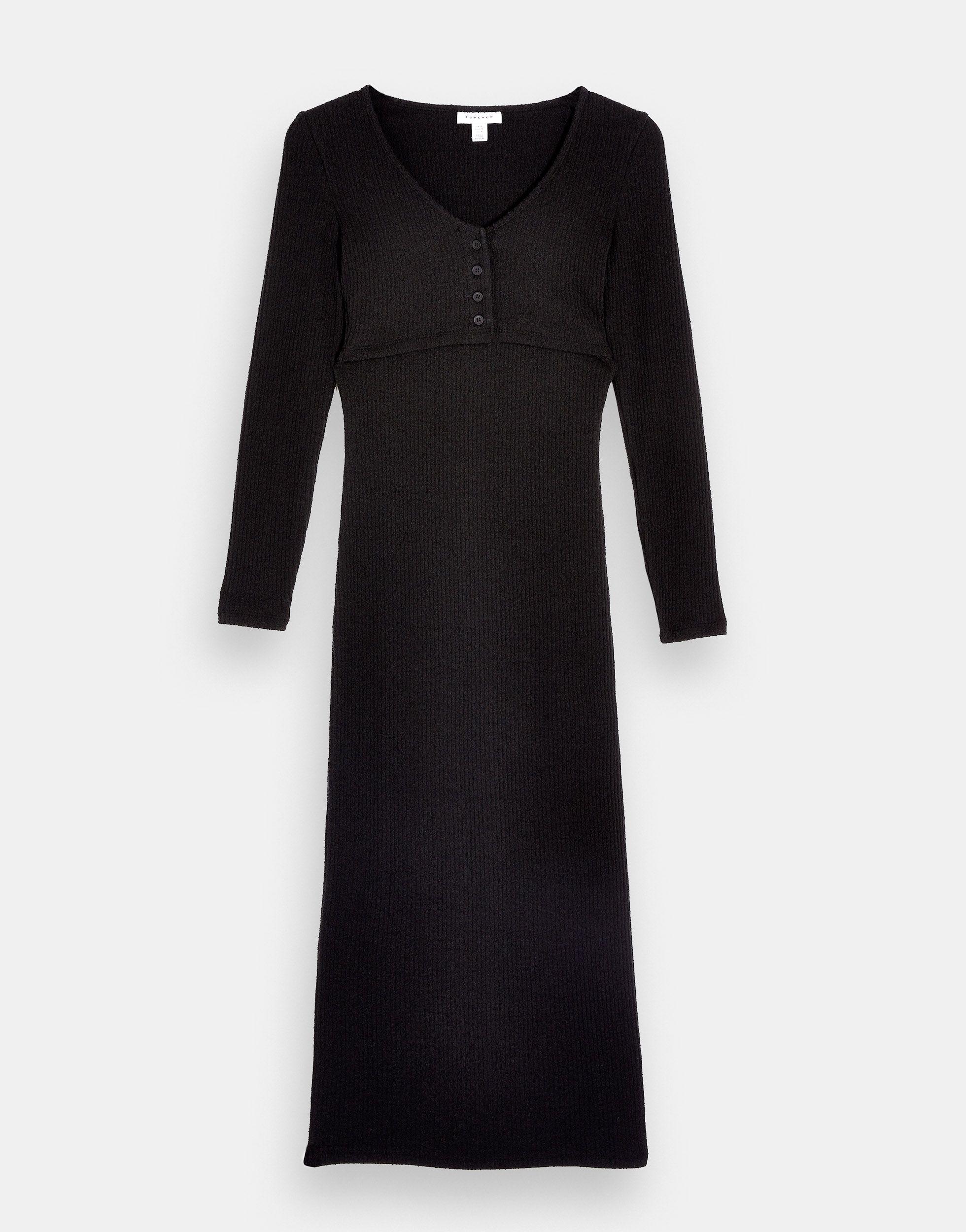 topshop ribbed cardigan dress