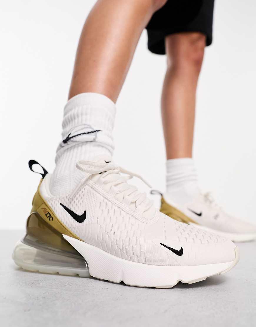 Nike 270 bianche rosse sale