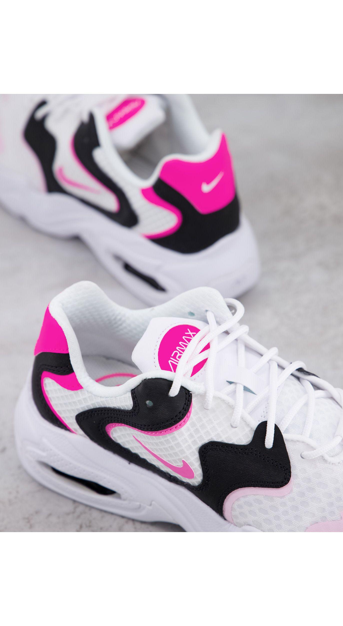 Nike air max rose et blanche 2025