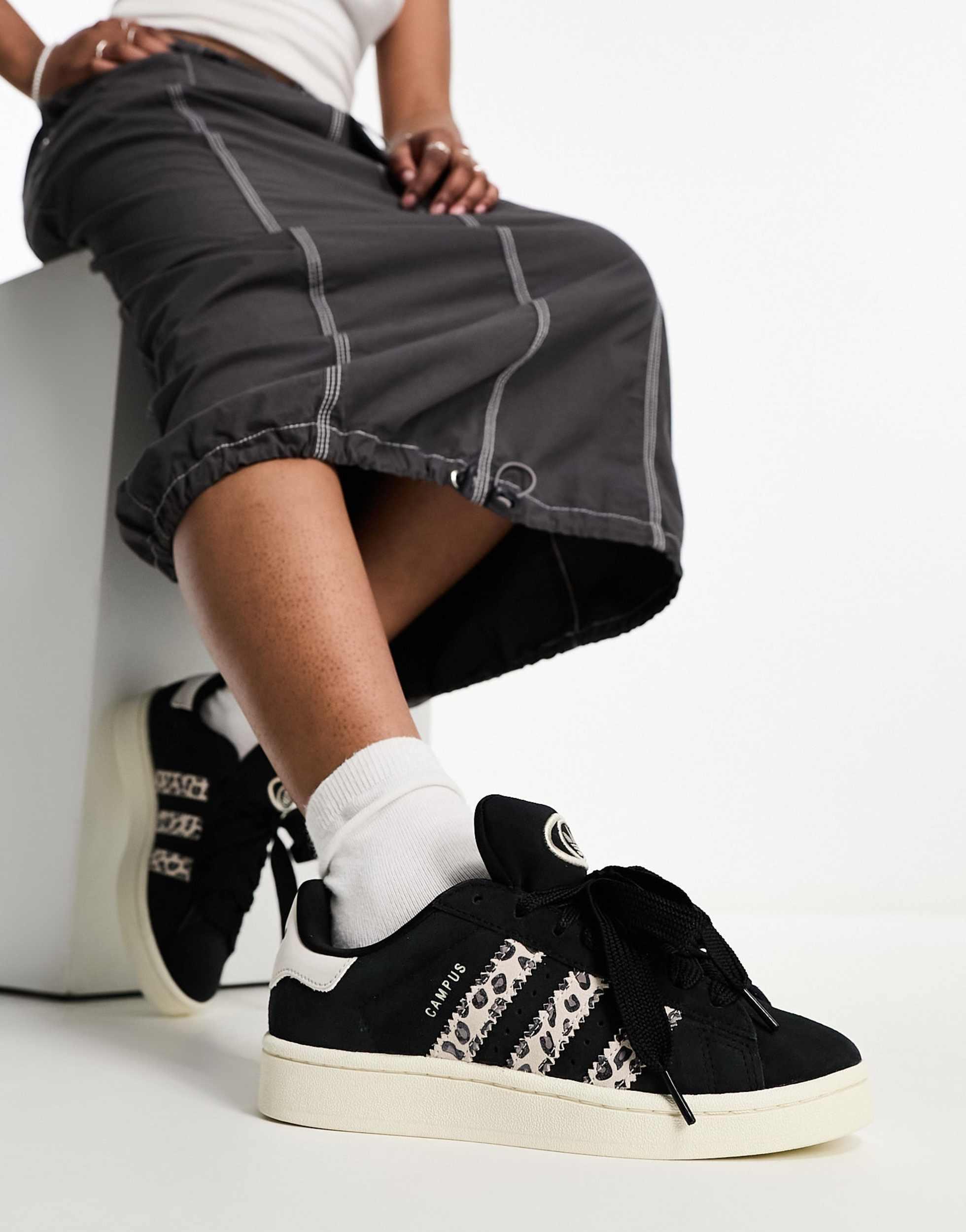 adidas Originals Campus 00s Sneakers in het Zwart Lyst NL