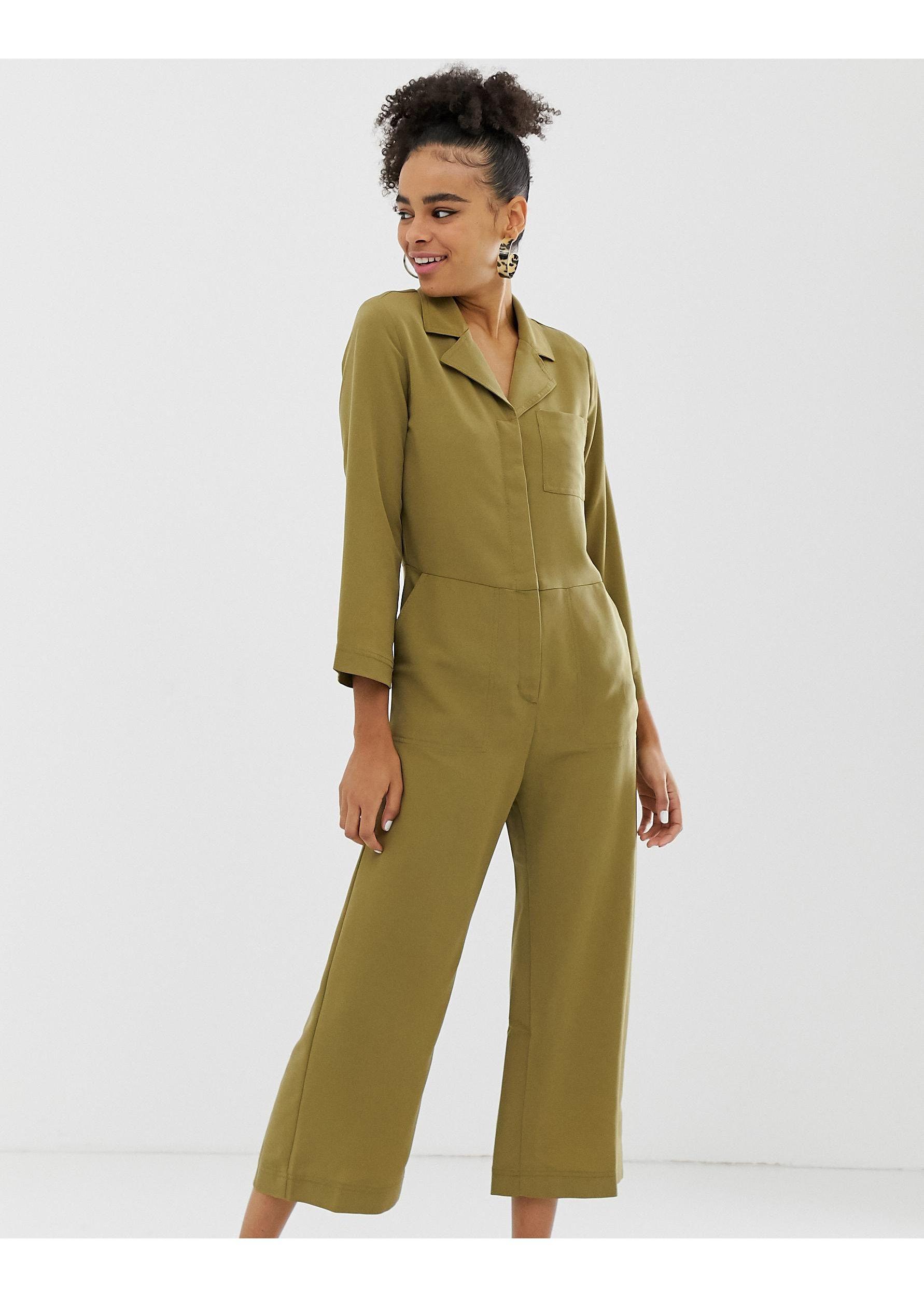 khaki utility suit