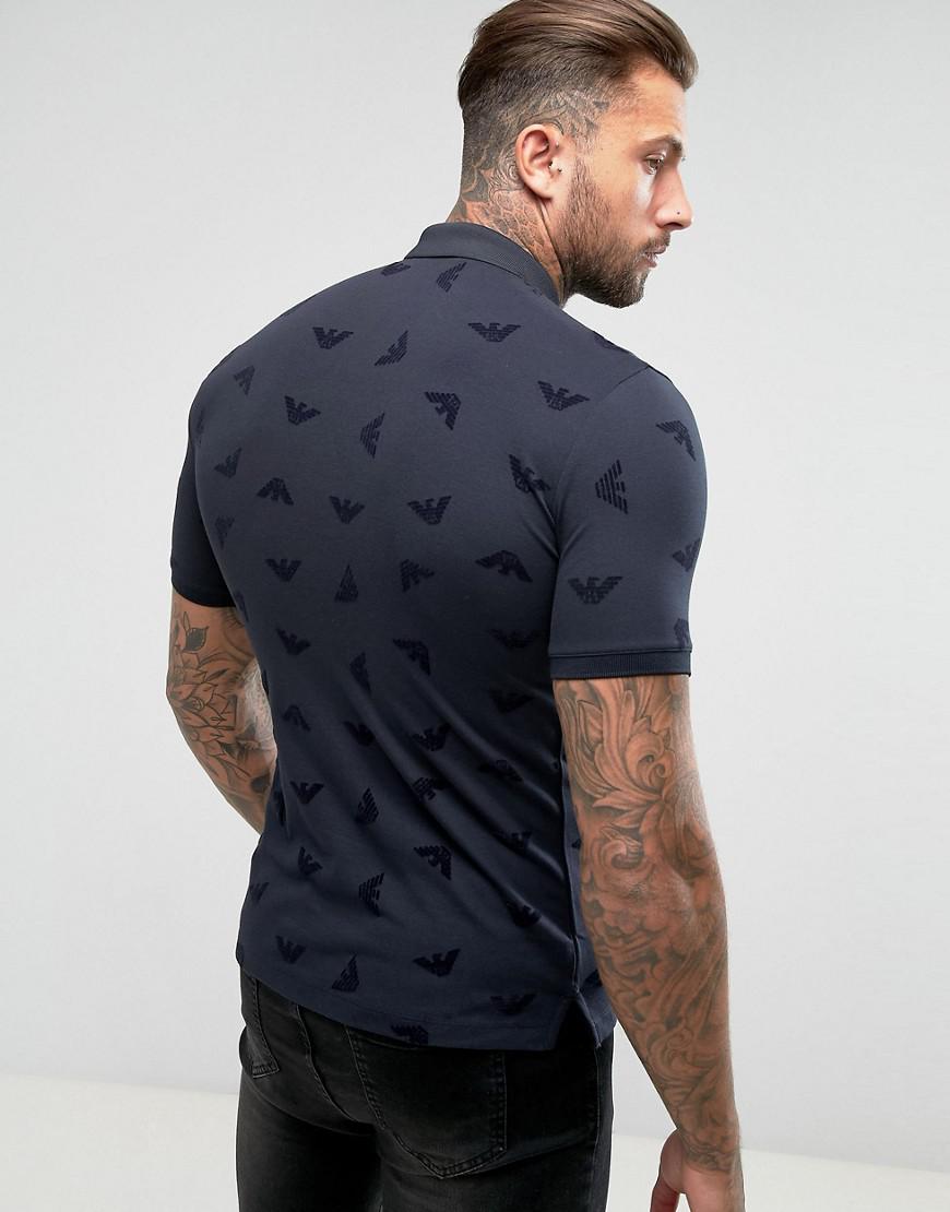 armani all over print shirt