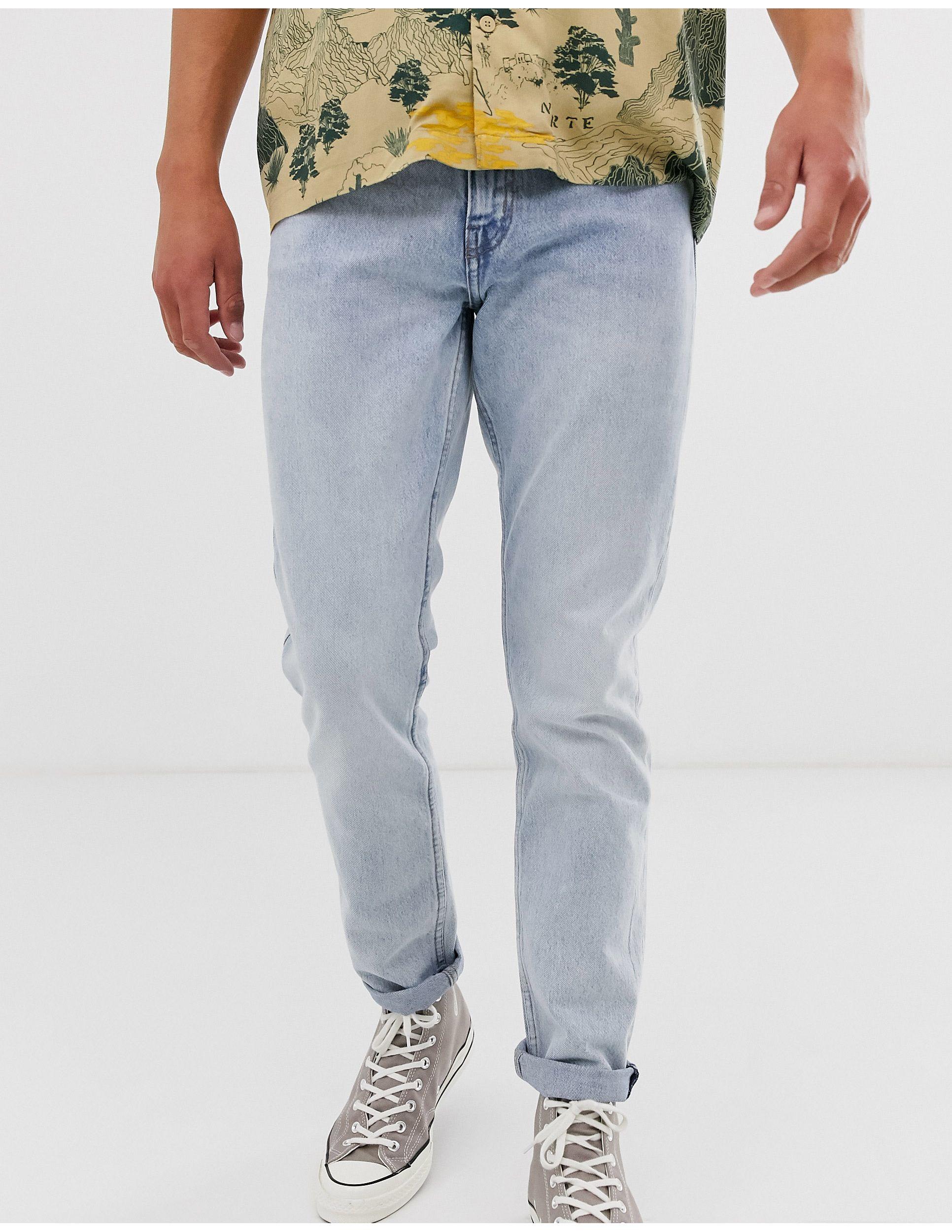 weekday sunday tapered jeans