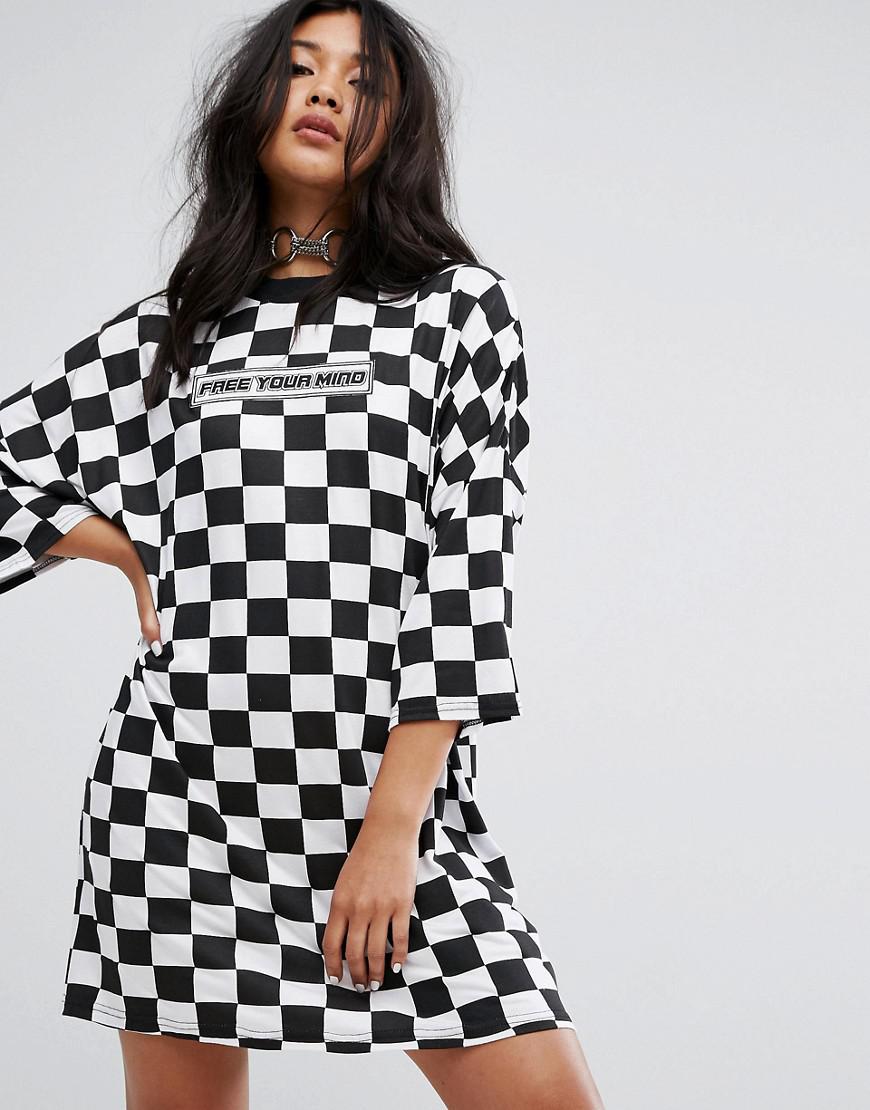 Your Mind Oversized T-shirt Dress 