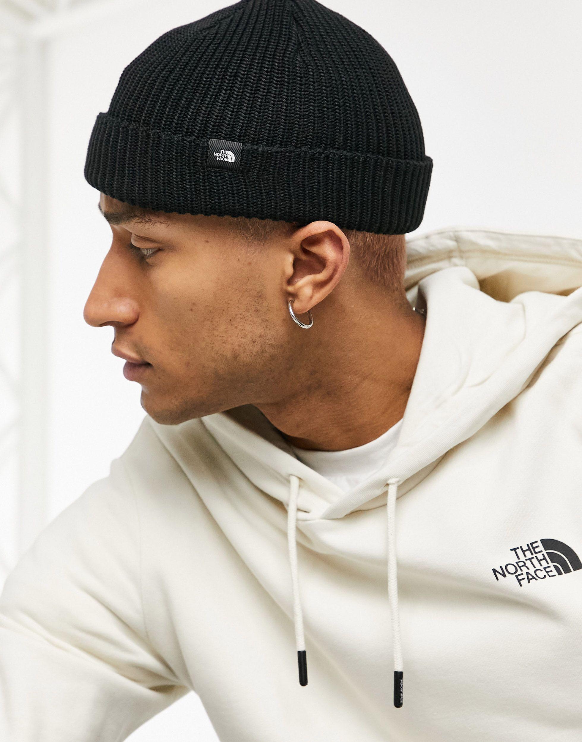 The North Face Fisherman Beanie in Black for Men