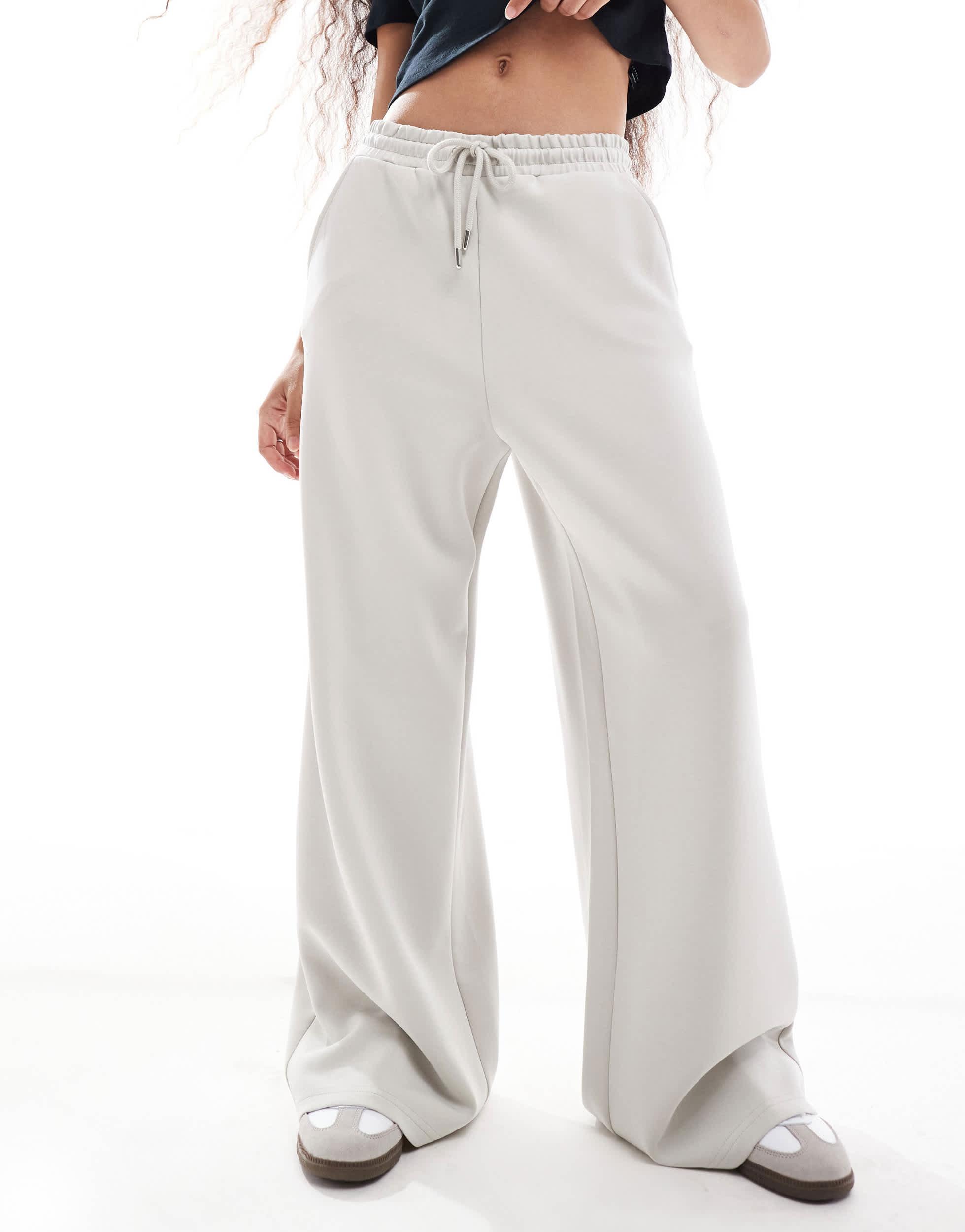 White sweatpants petite sale