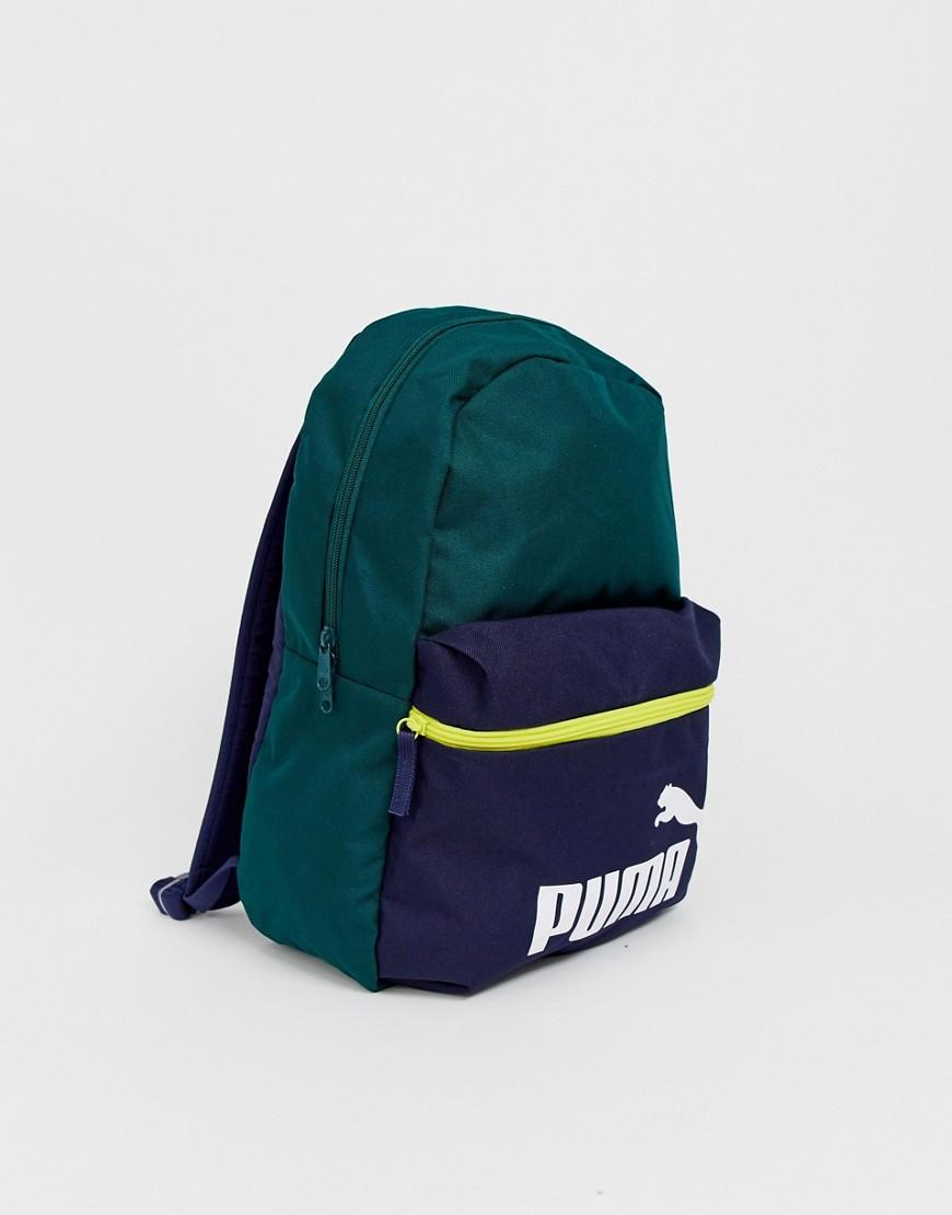 puma backpack green