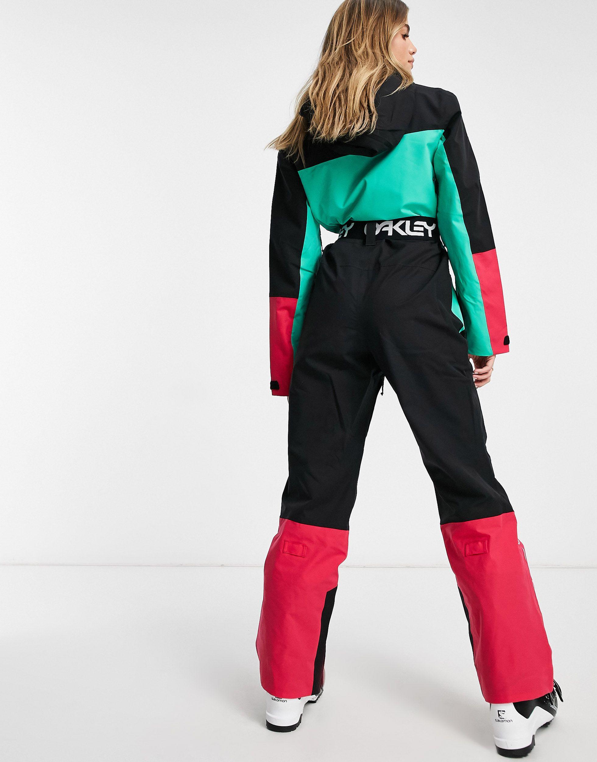 Oakley Tnp Cassia Ski Suit in Black - Lyst