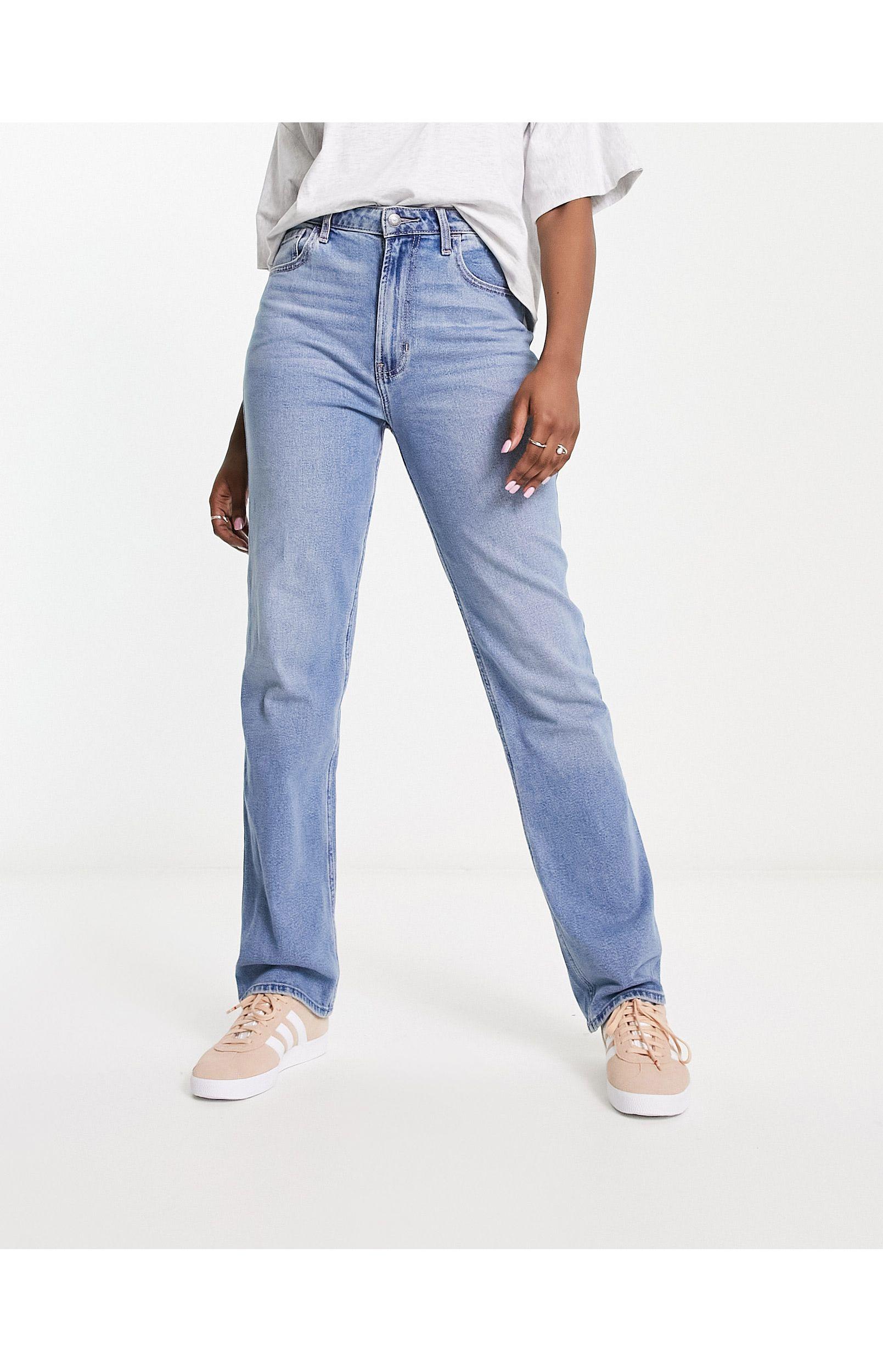 Hollister straight leg clearance jeans