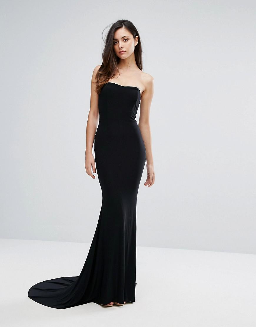 club l fishtail maxi dress