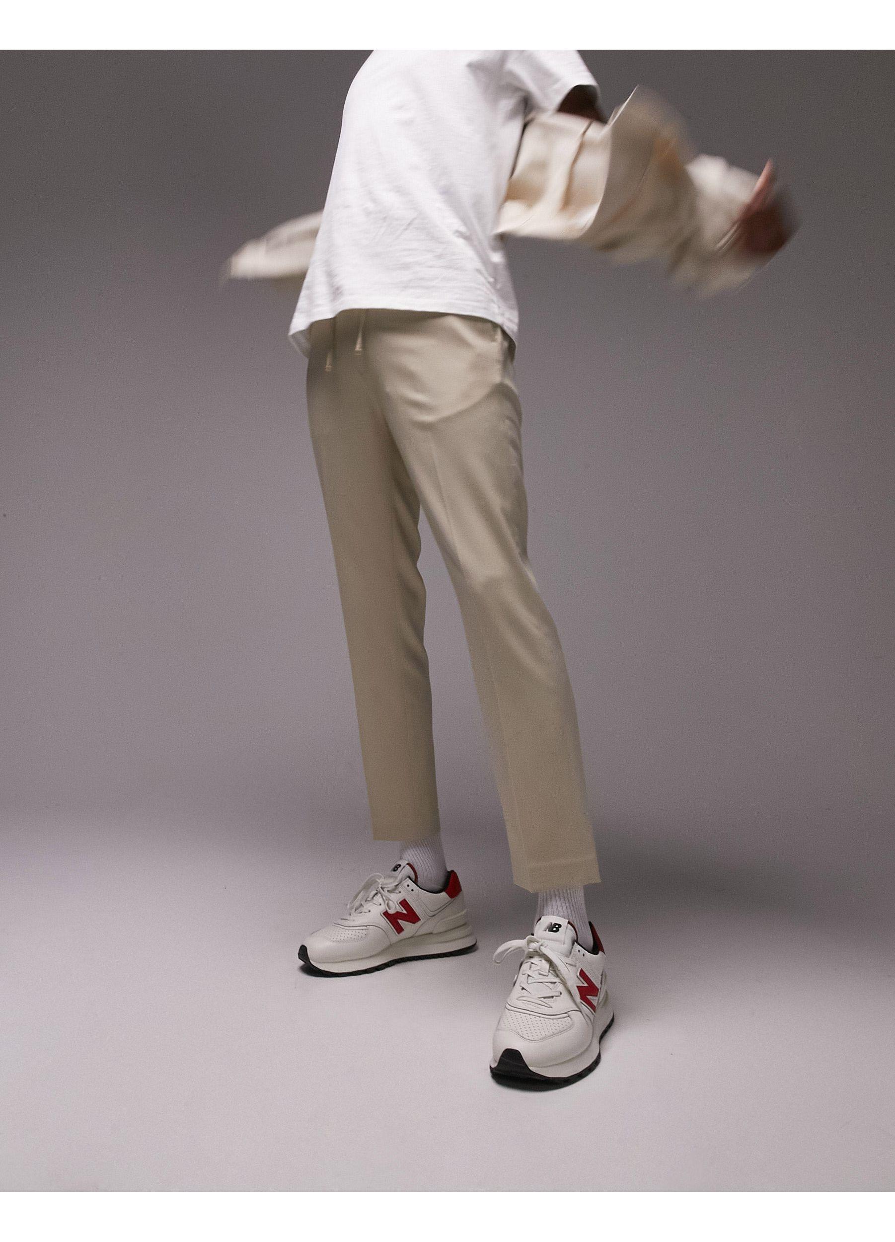 TOPMAN Skinny Smart Trousers With 