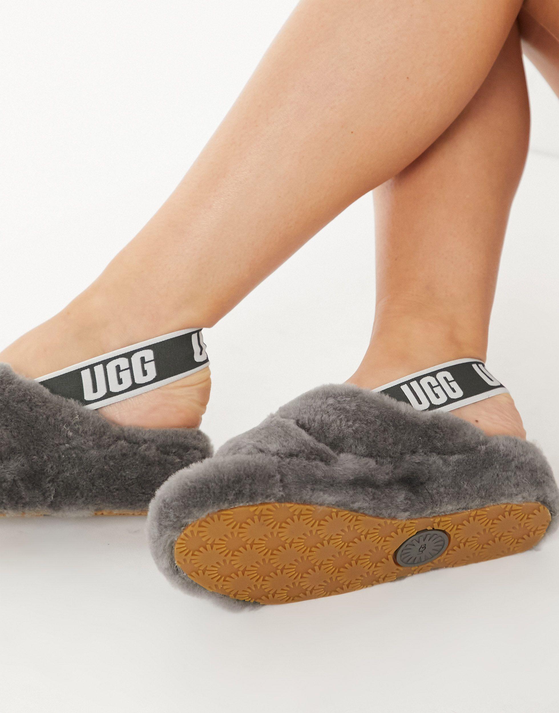 ugg slippers with back strap