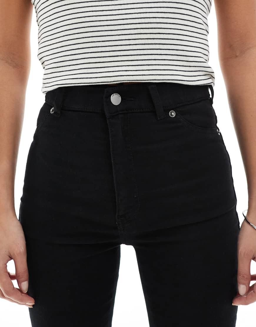 Dr Denim Petite Solitaire High Waist Super Skinny Jeans in Blue