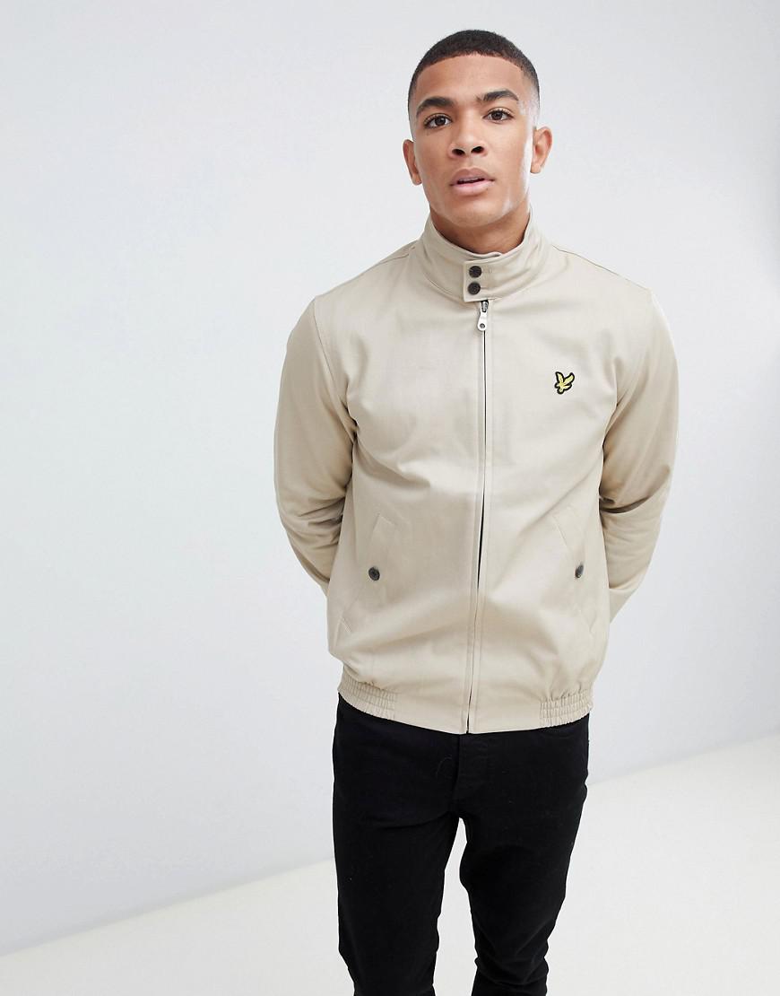 lyle and scott cream jacket