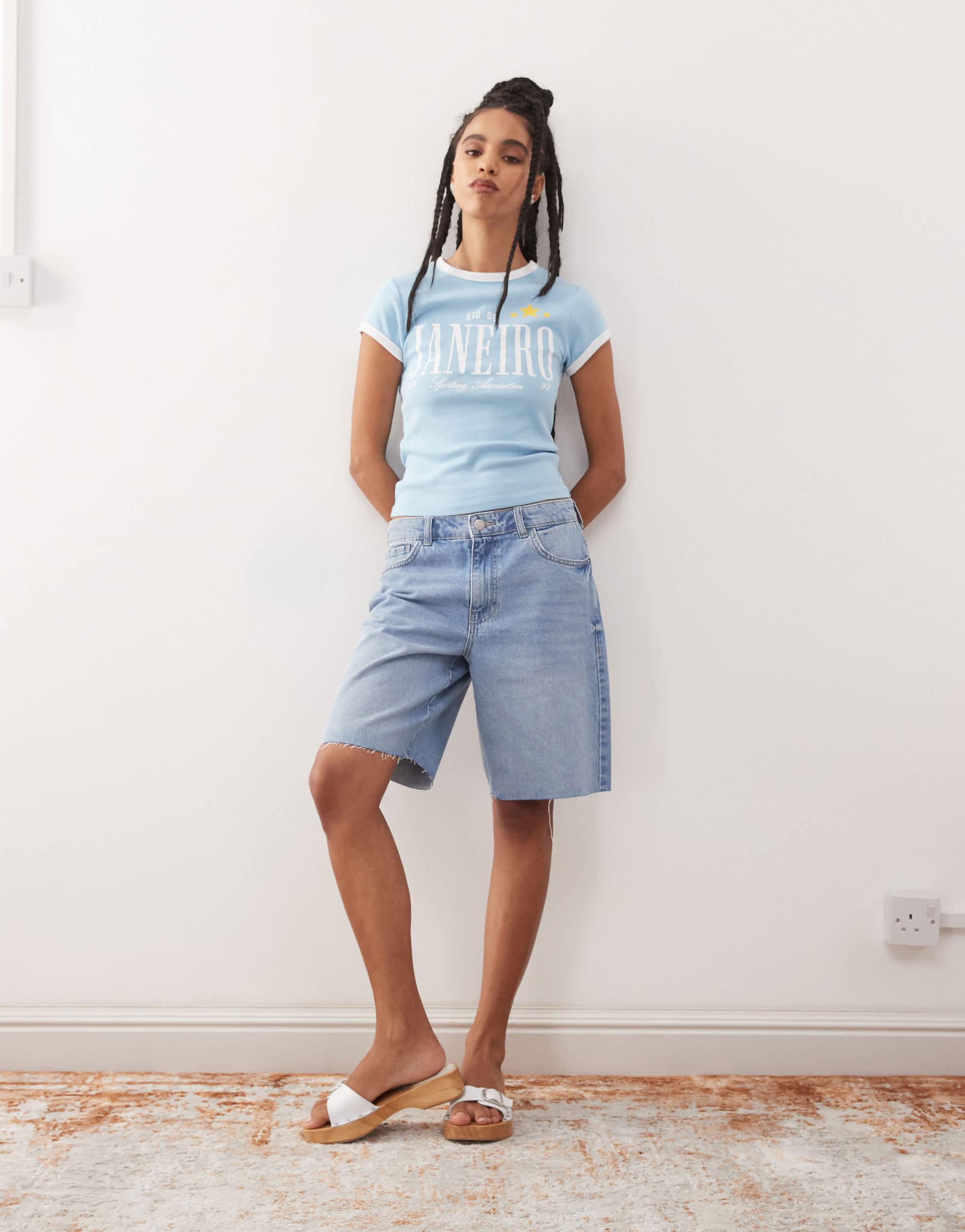 Shorts femme Noisy May - Bleu, 15€33 - Atlas For Men
