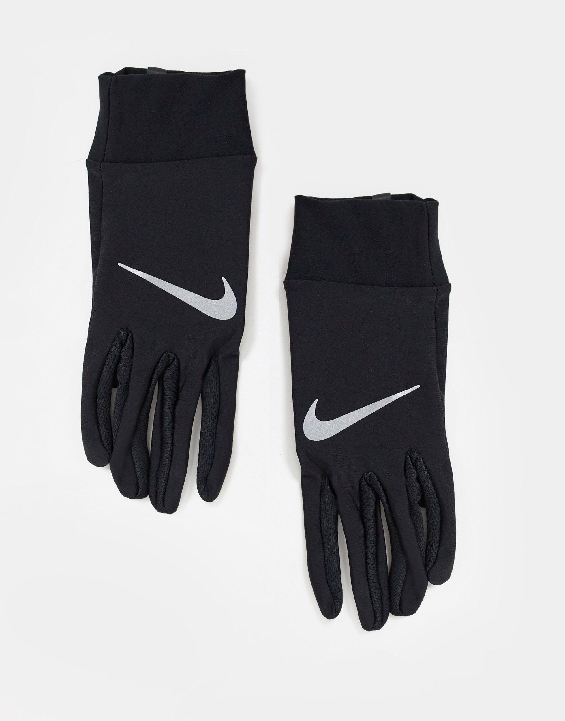 Nike Men's Lightweight Tech Running Gloves in Black for Men - Lyst
