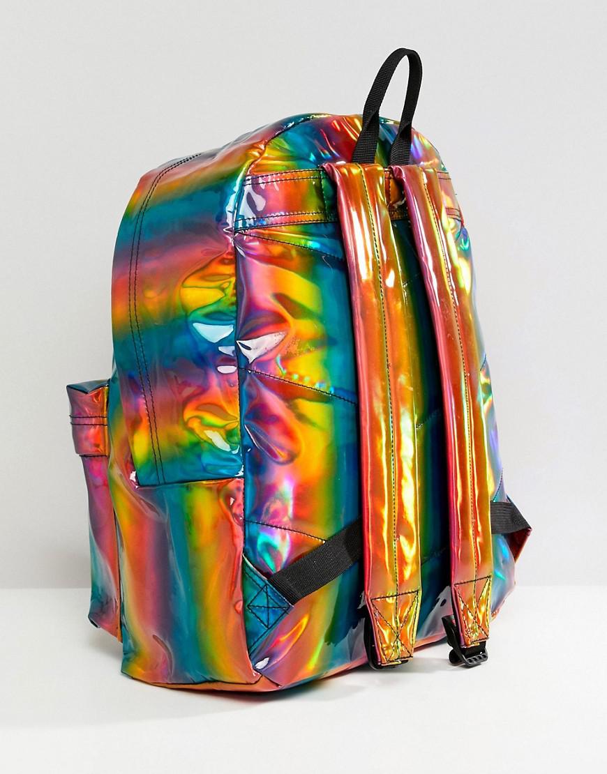 Sale > hype rainbow holographic backpack > in stock