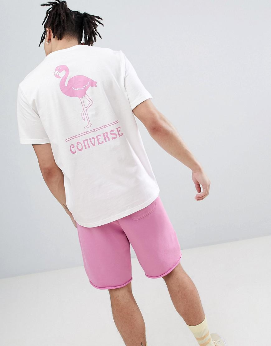 t shirt converse femme rose