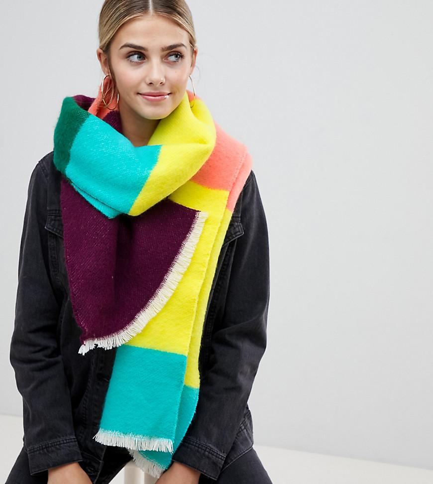 Rainbow blanket scarf Clearance
