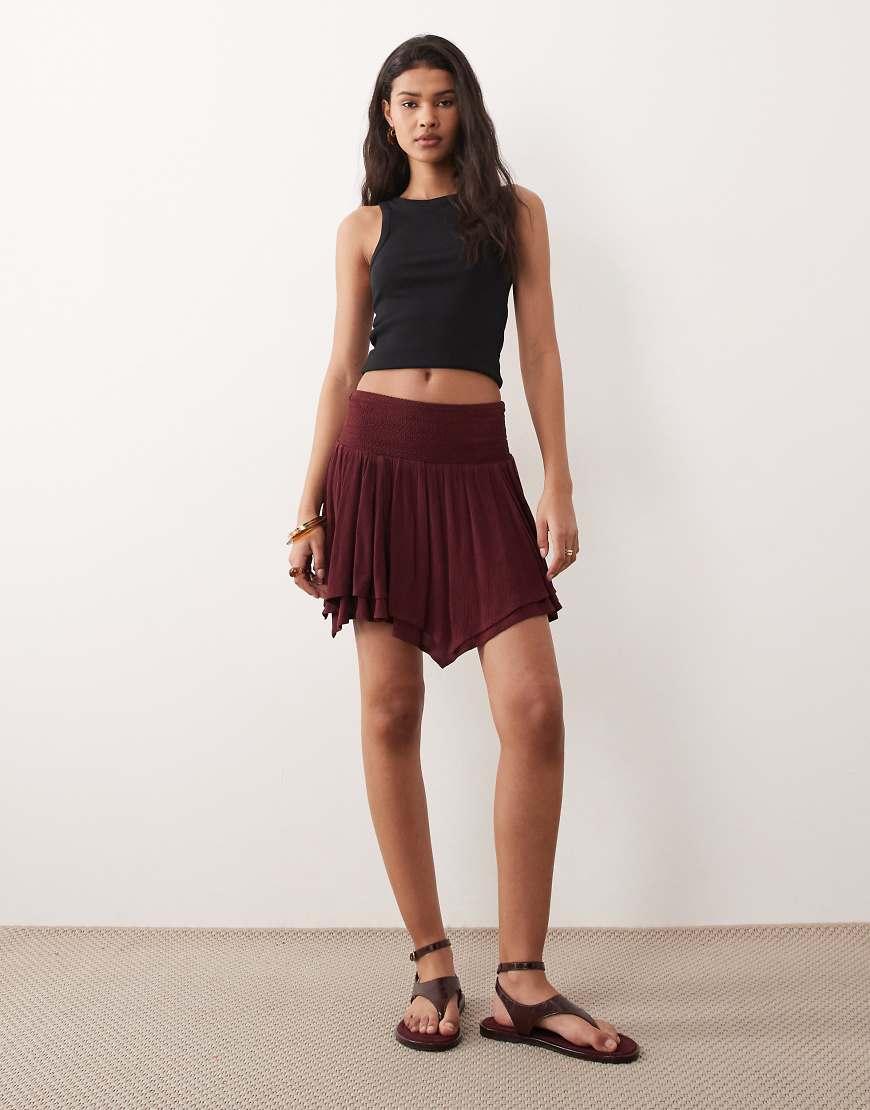 Jupe Taille Haute Miss Selfridge Noire - Taille 10, Coupe Ajustée, Midi - Portée Une Fois