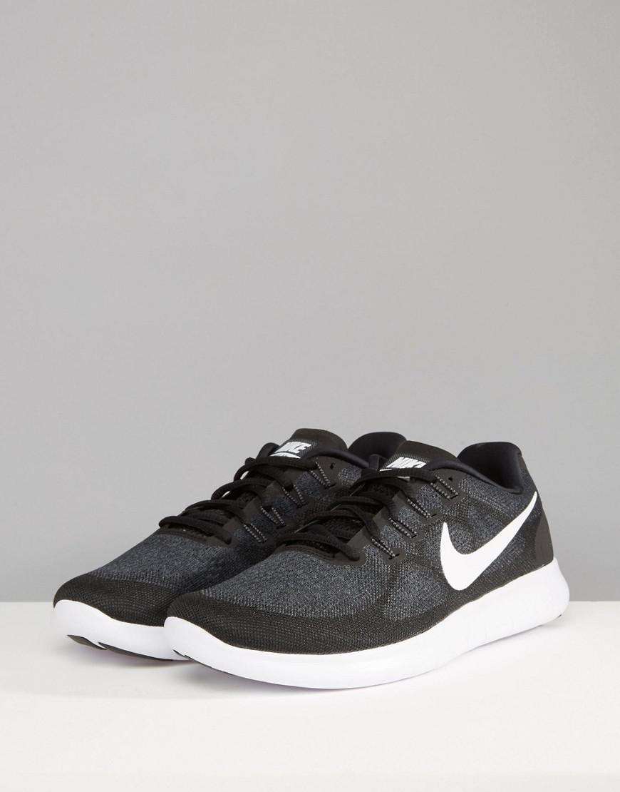 Nike Free Run 17 Trainers In Black 09 001 Lyst