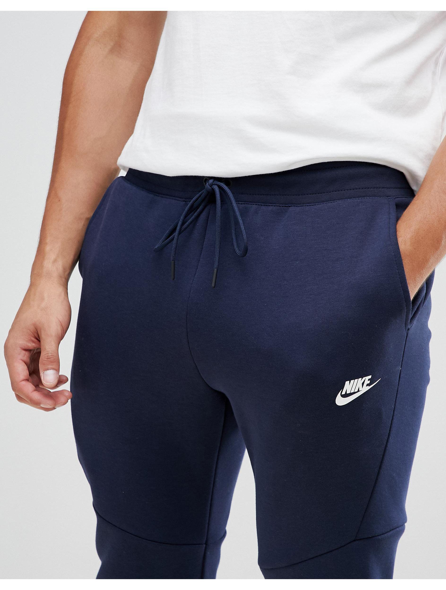 Nike Tech Fleece Jogger in Blue for Men | Lyst Australia