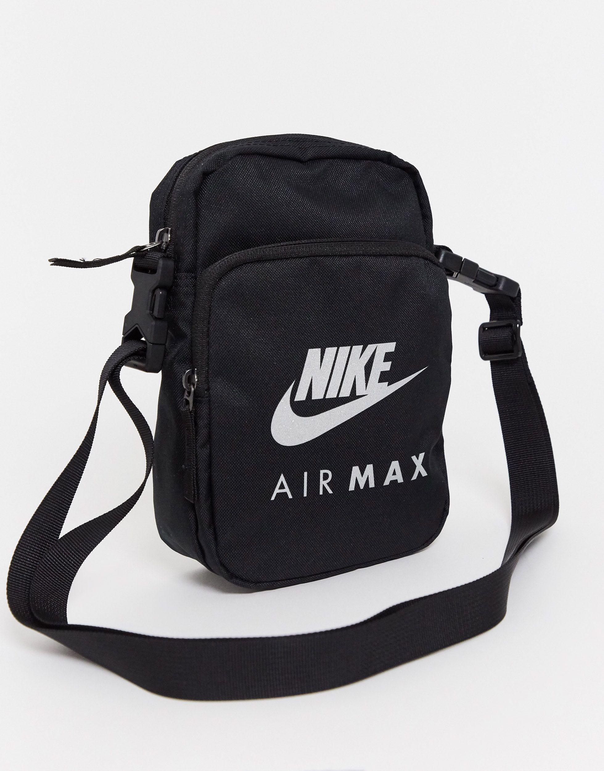 Air Max - Pochette bandoulière avec logo chatoyant Nike pour homme en  coloris Noir | Lyst