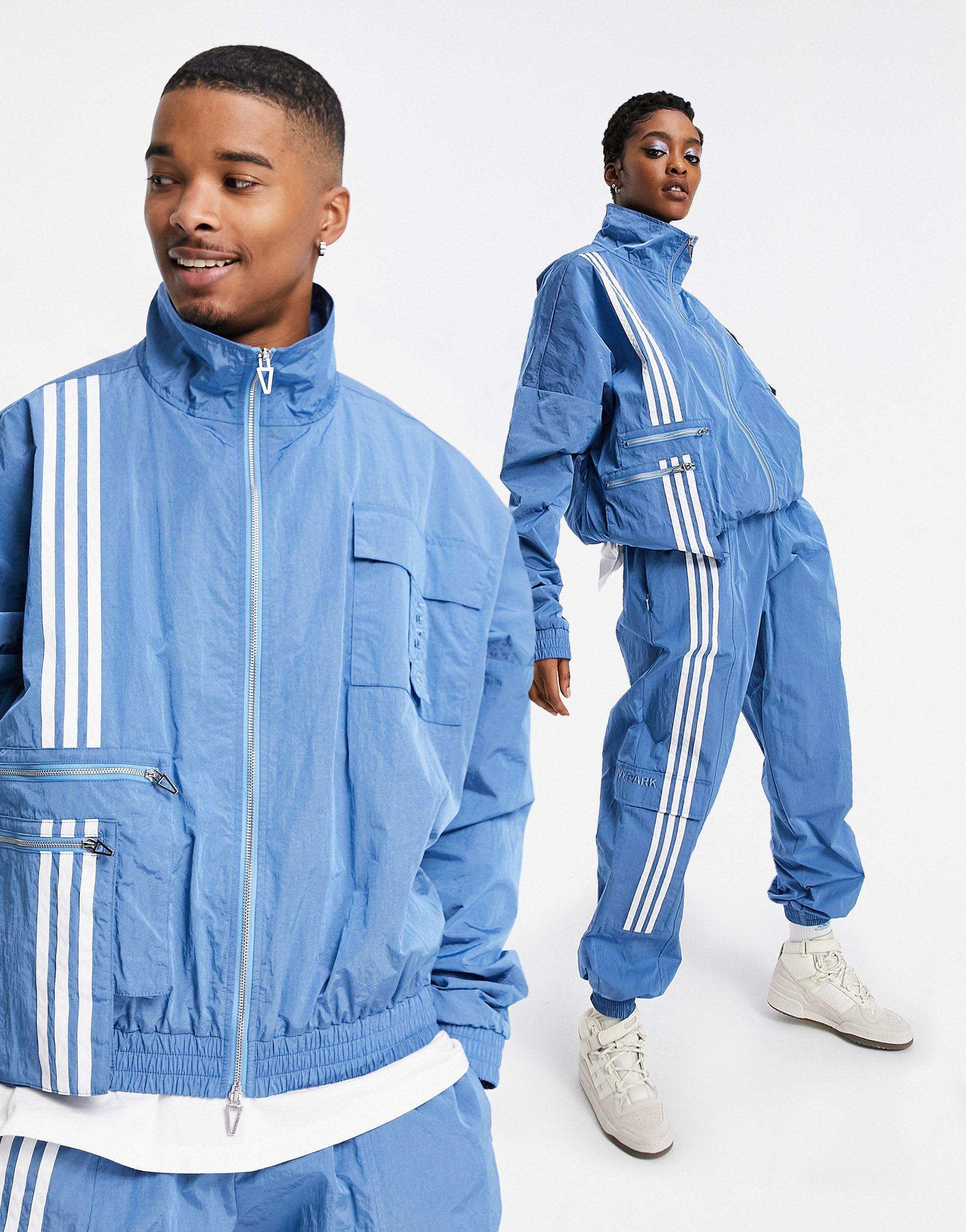 Adidas X Track Jacket Ivy Park en coloris Bleu | Lyst