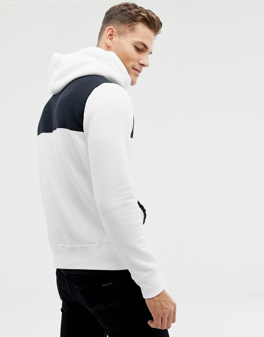 hollister colorblock hoodie
