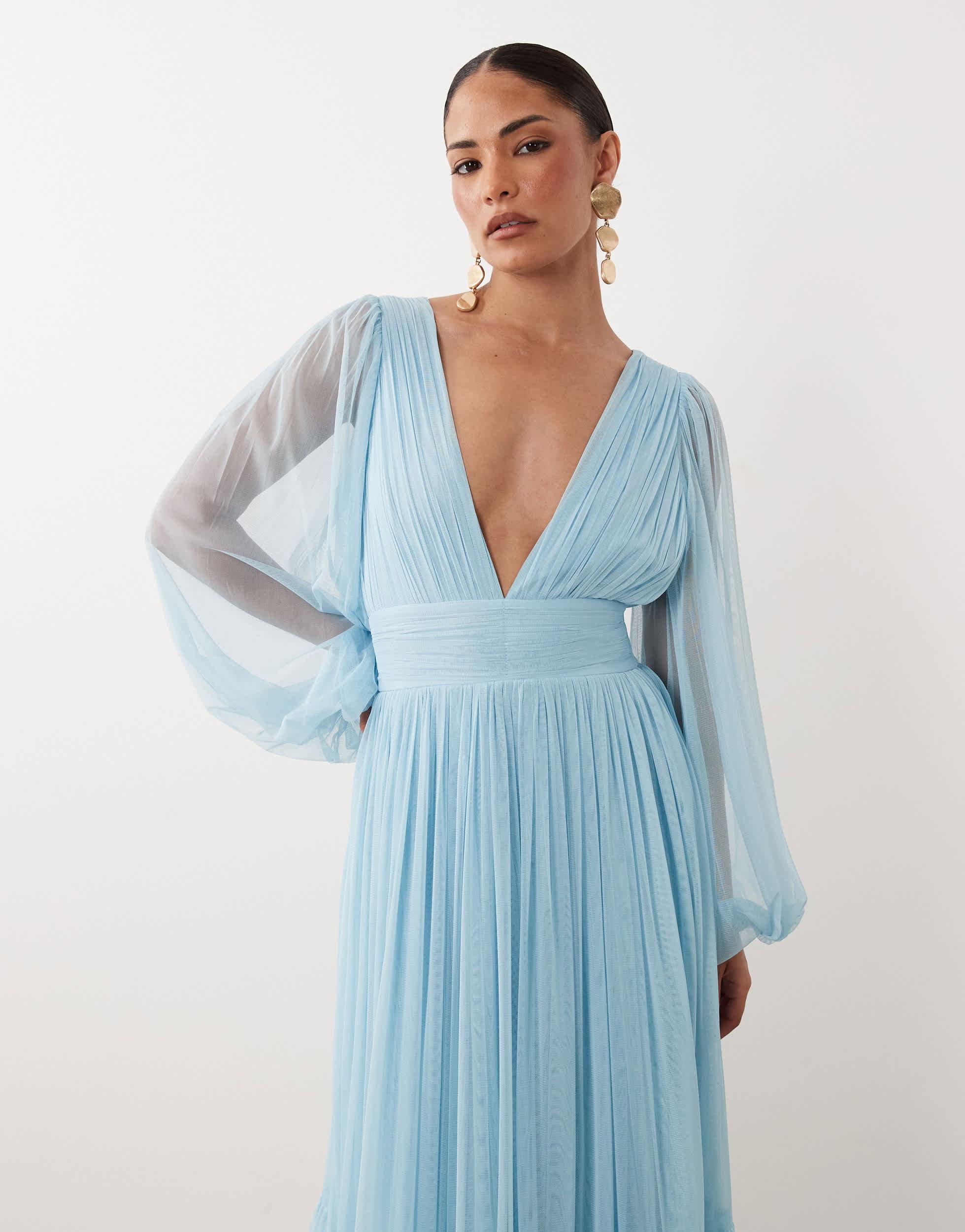 Designer Blue Bridesmaid Dresses for Women - Up to 27% off | Lyst