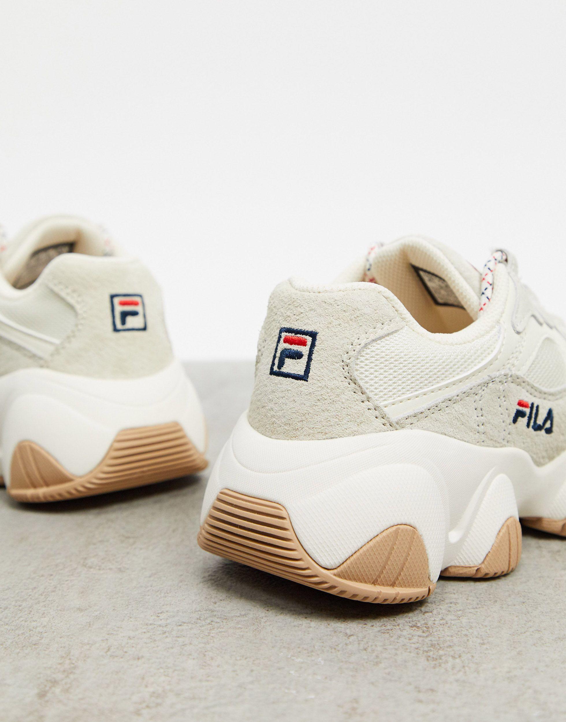 fila jagger 1998 trainers in white