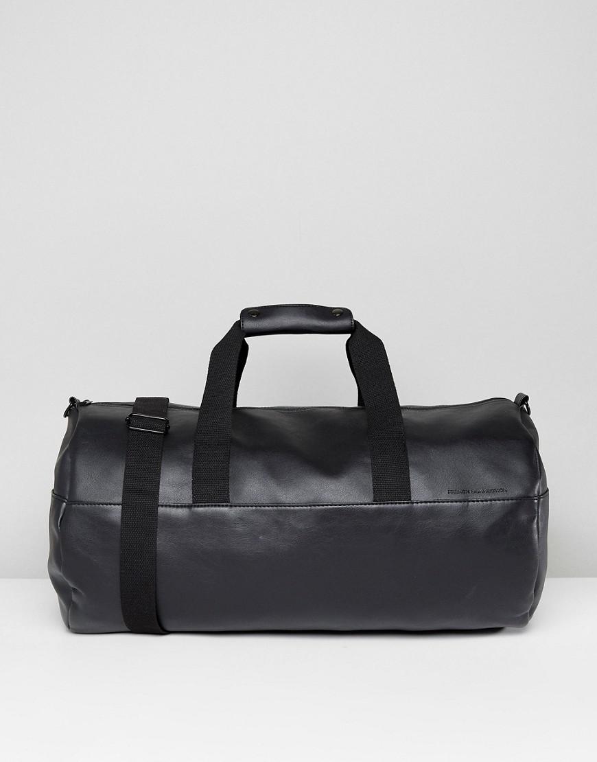 Lyst French Connection Soft Barrell Bag In Black For Men French Connection