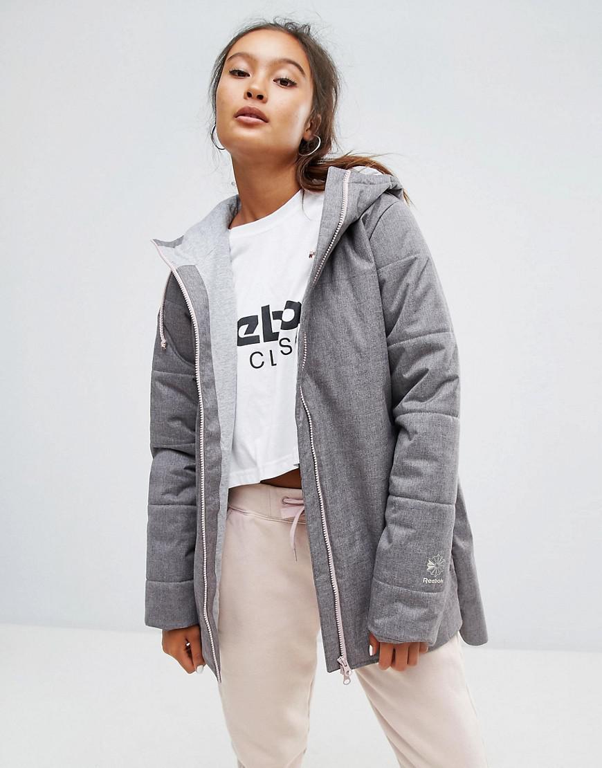 reebok padded jacket