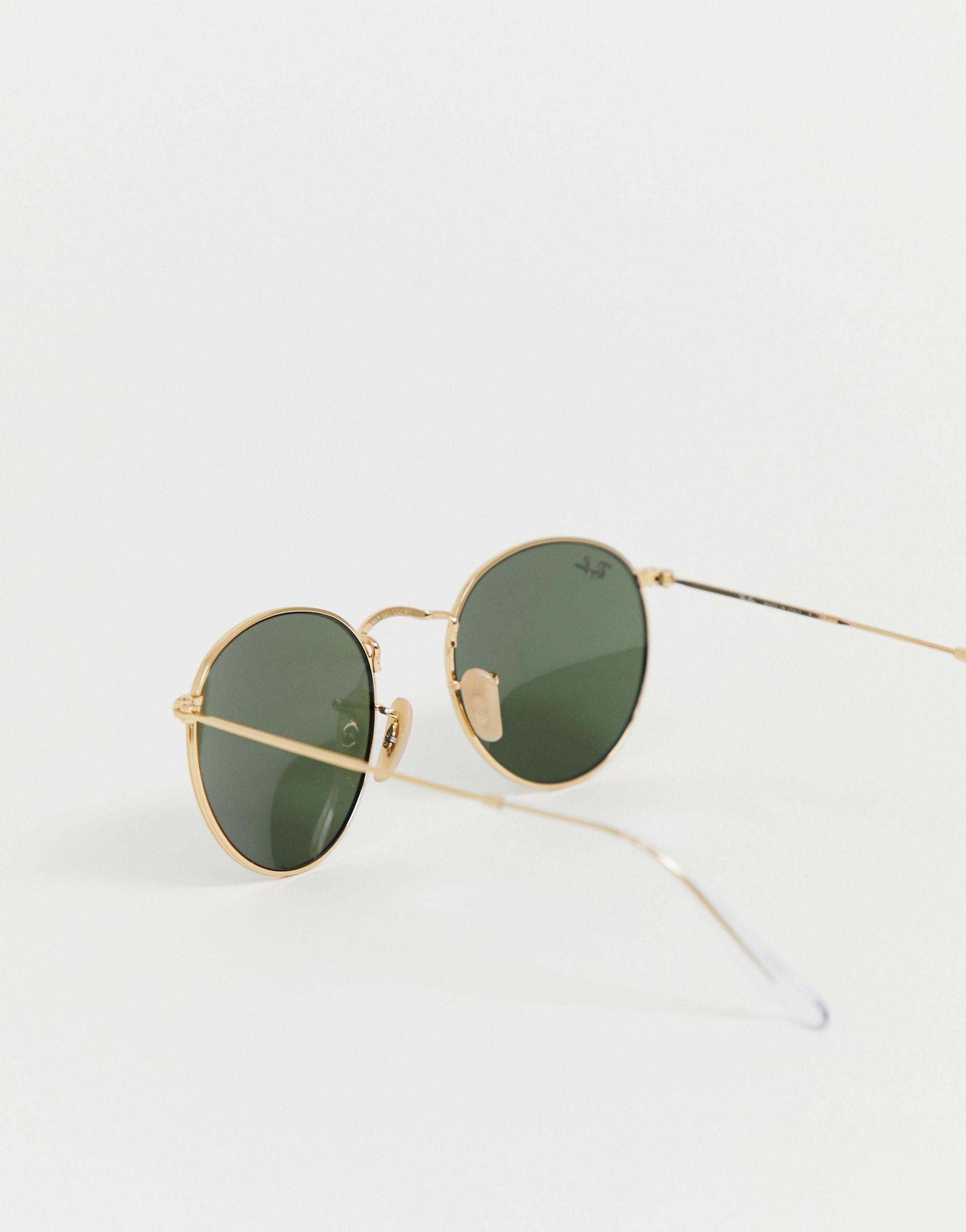 Ray-Ban Round Metal Sunglasses 0rb3447 