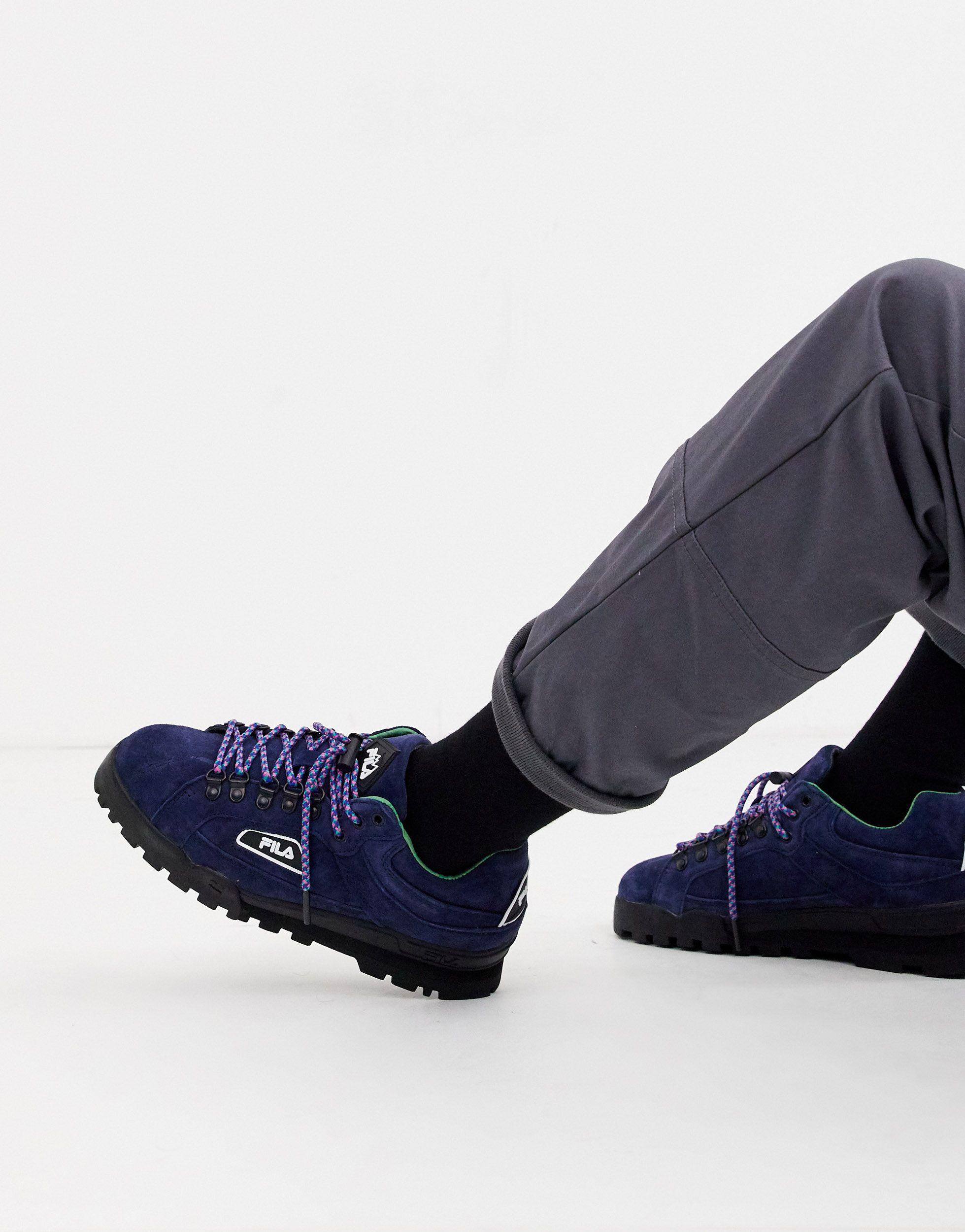 Fila Trailblazer Hiking Sneakers-blue for Men | Lyst Australia