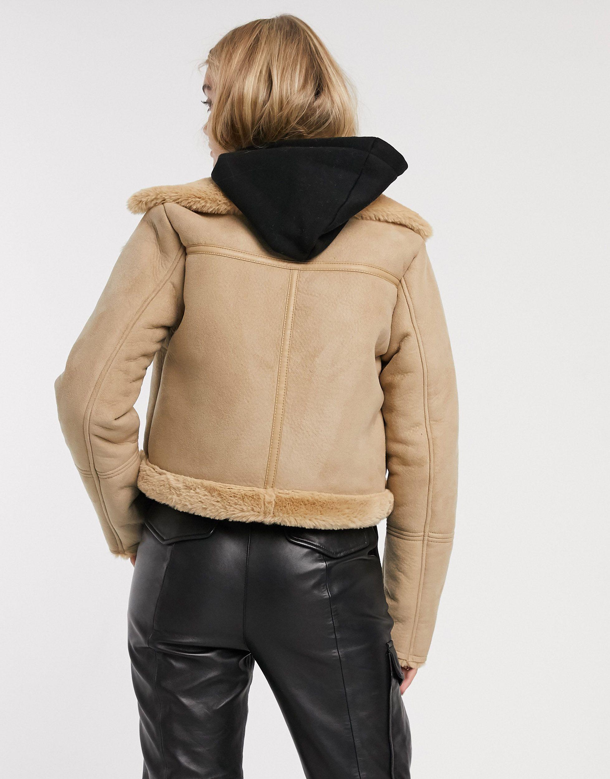 short aviator jacket