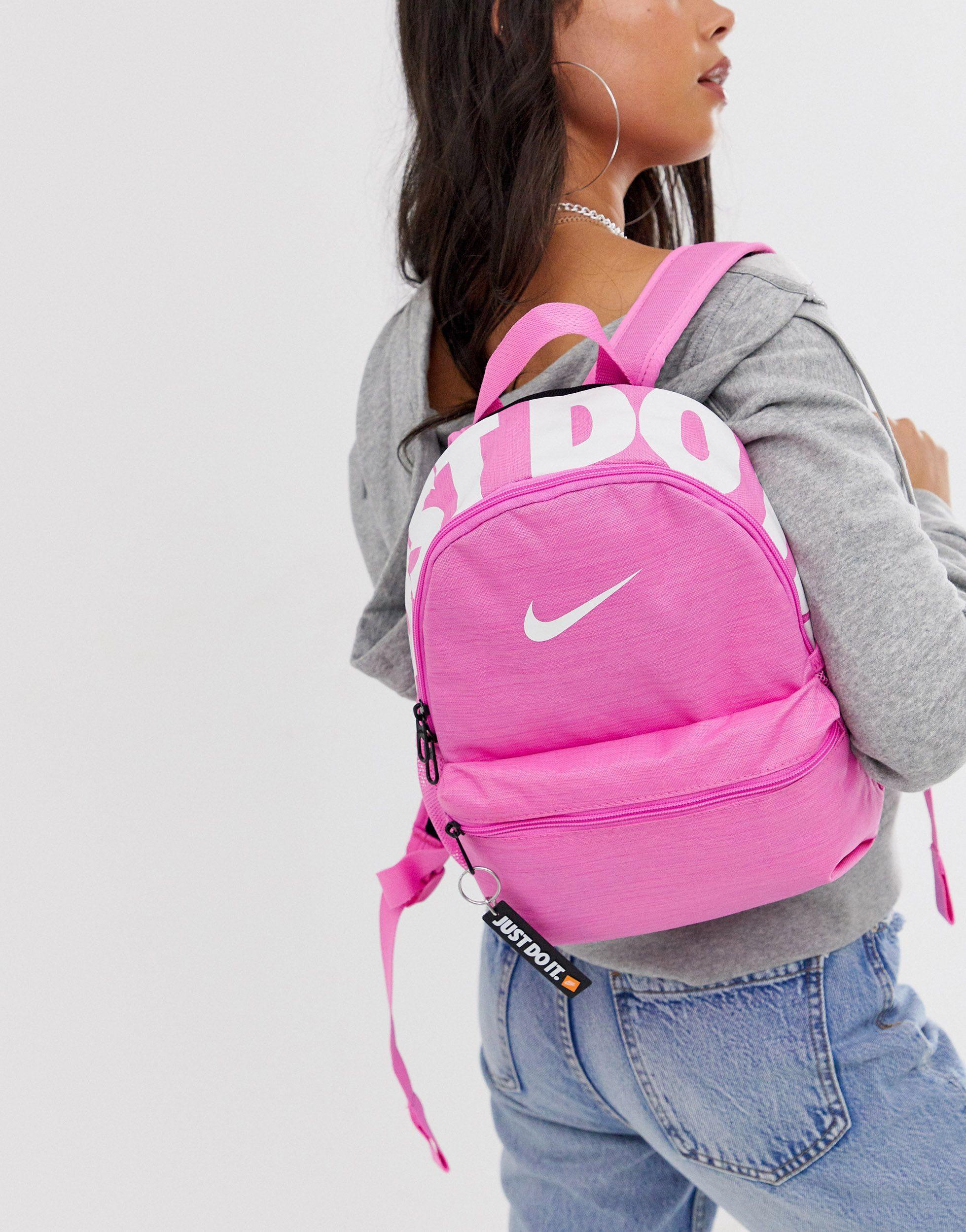 pequeña en rosa Just Do It Nike de color Rosa | Lyst