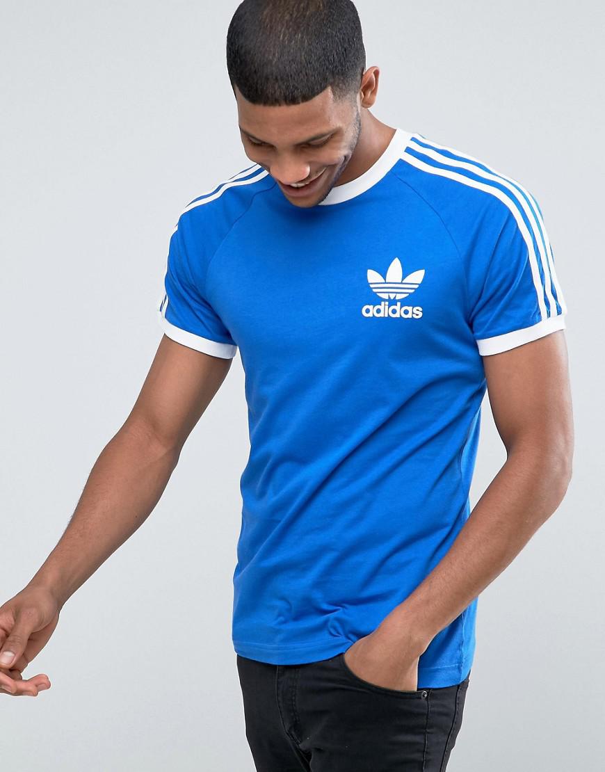 adidas california blue t shirt