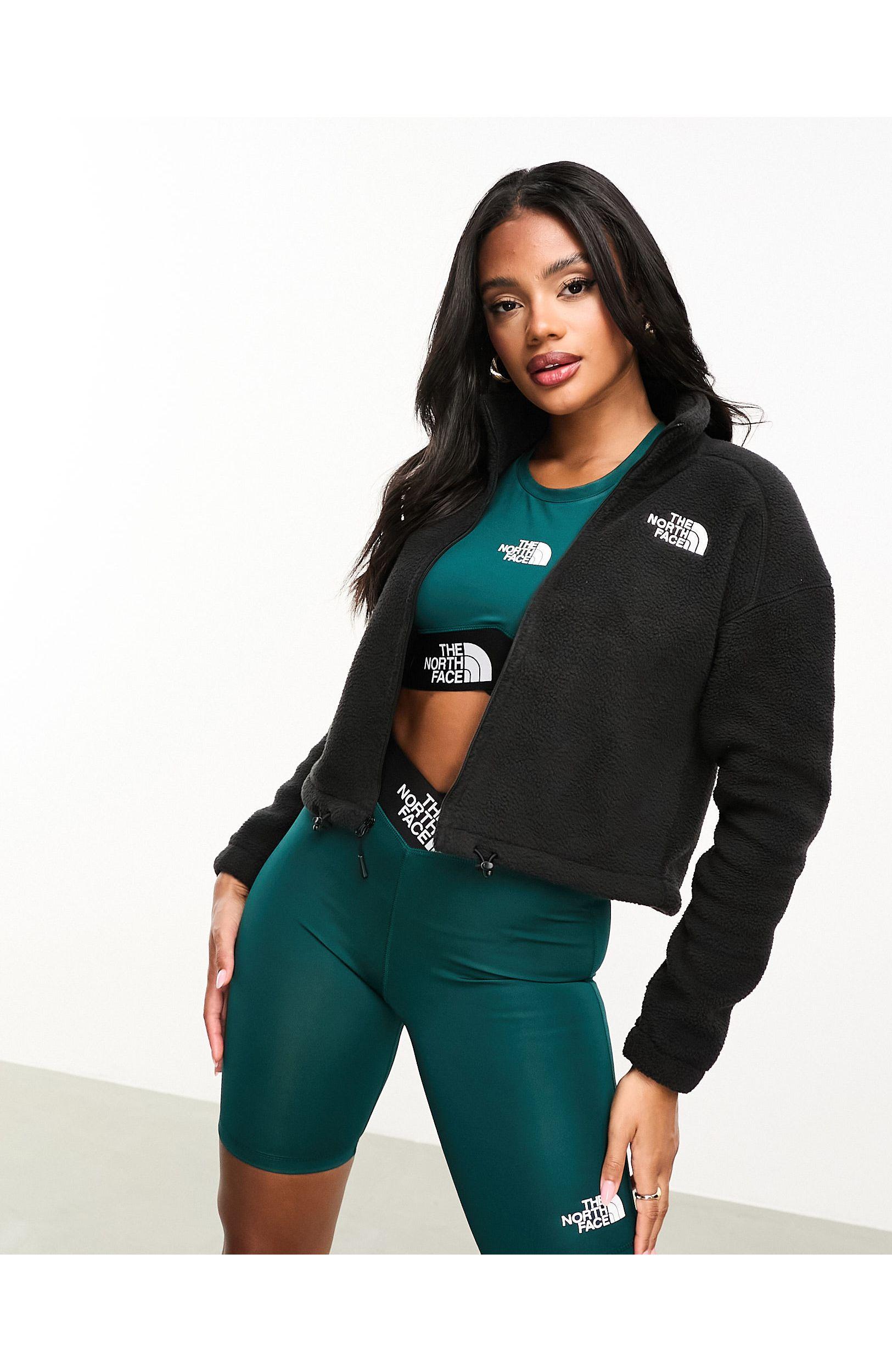 Cropped zip up fleece hotsell
