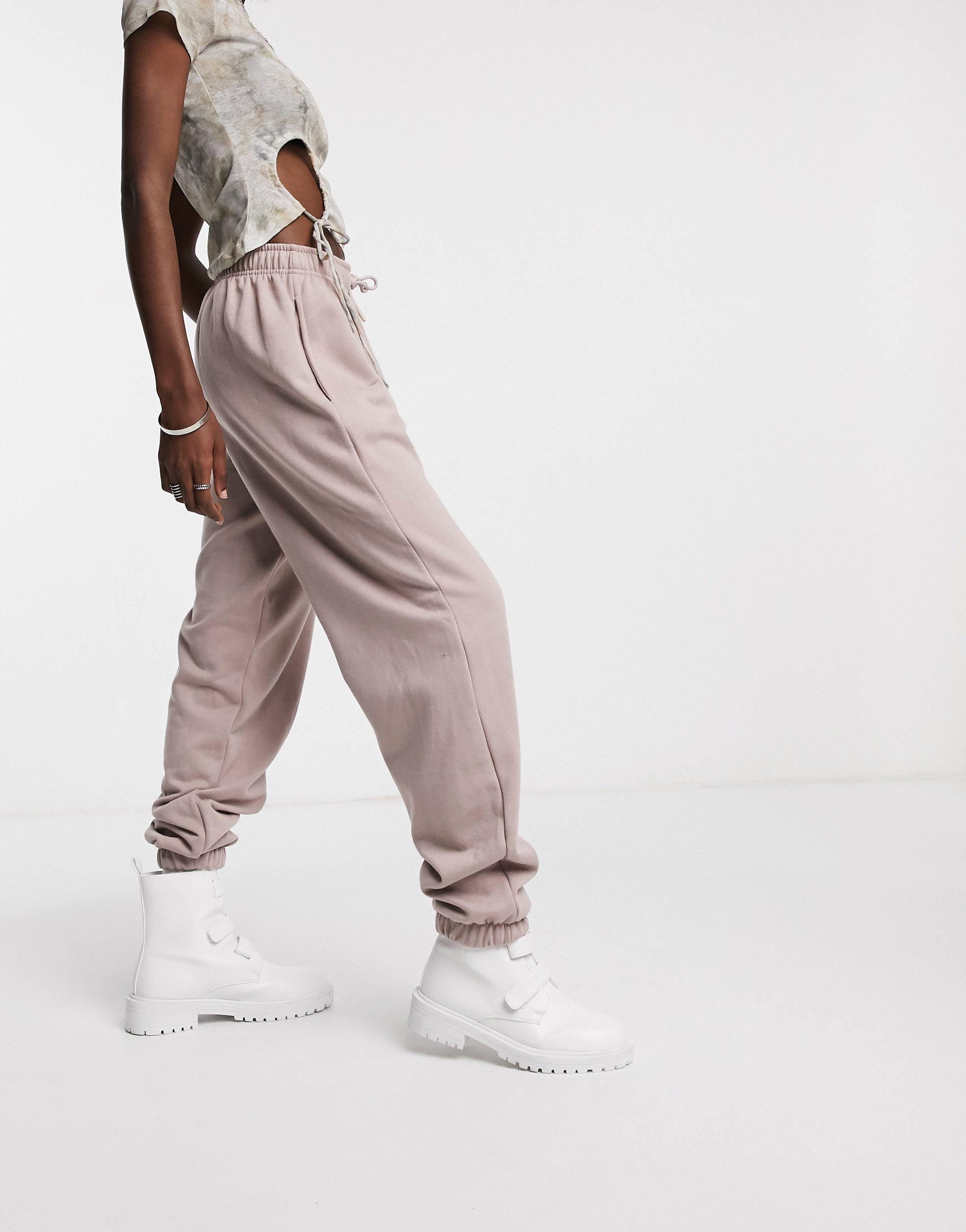 topshop flared joggers