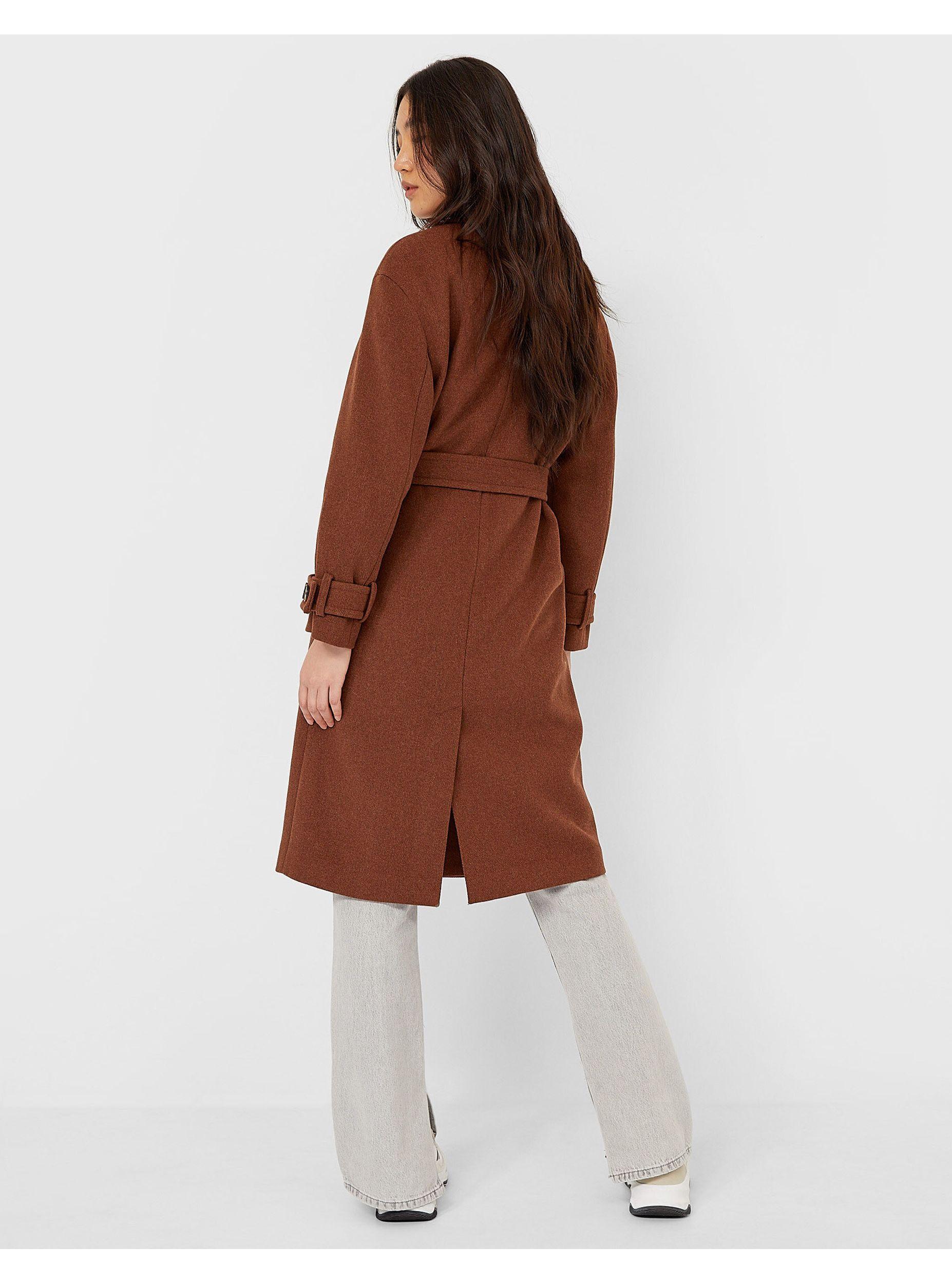 stradivarius teddy coat
