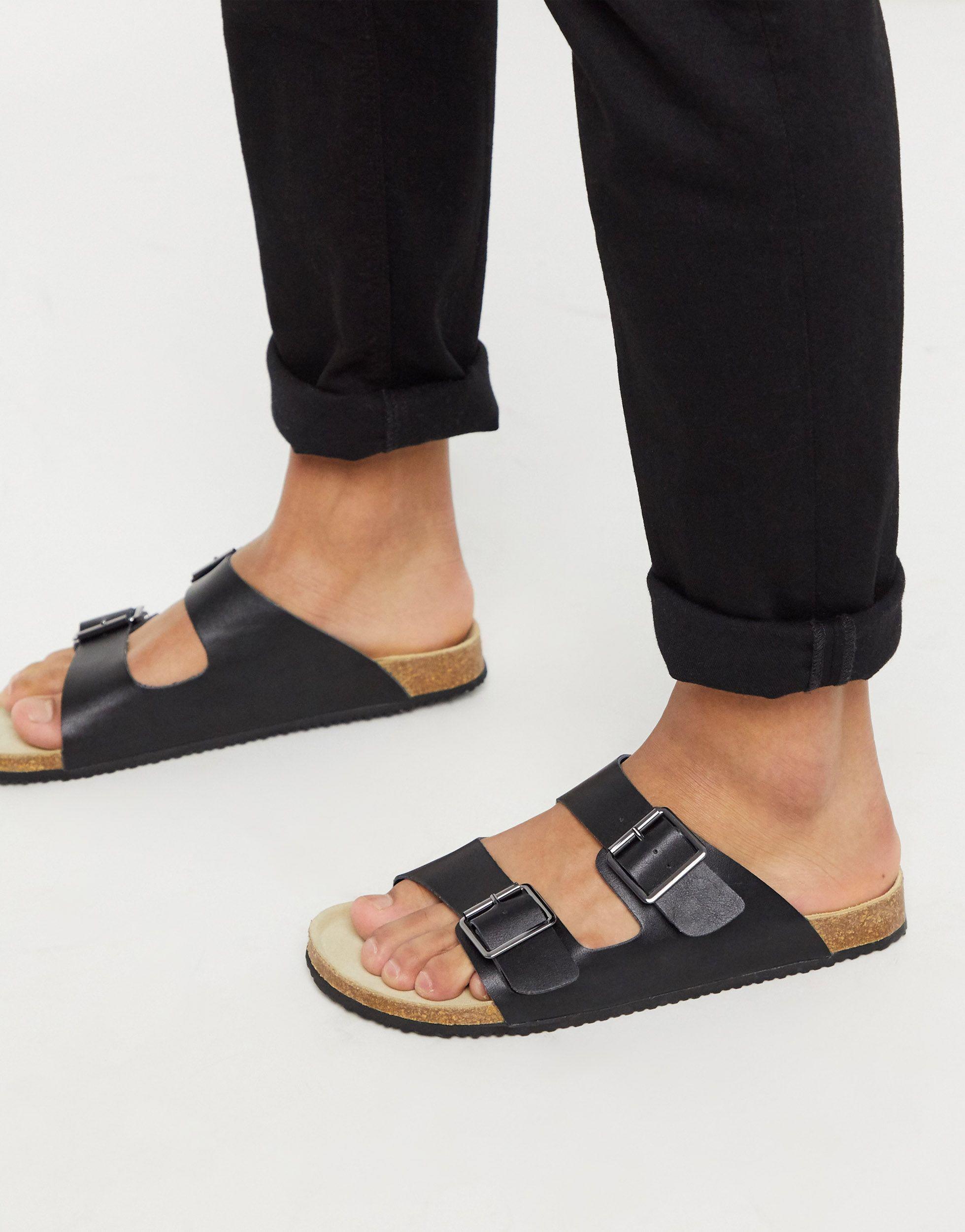 austinjustin black sandals for men