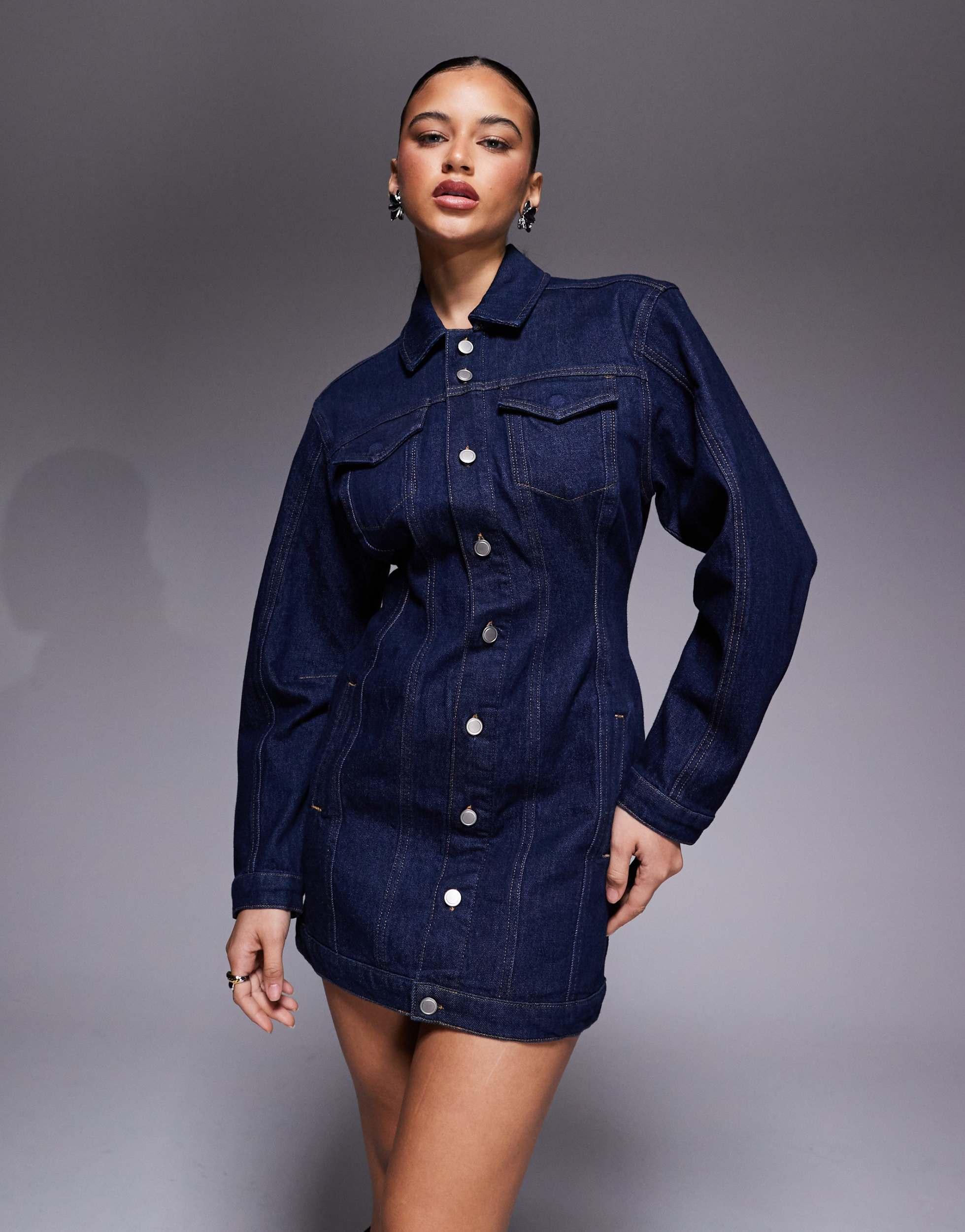 GOOD AMERICAN Denim Dresses for Women | Lyst
