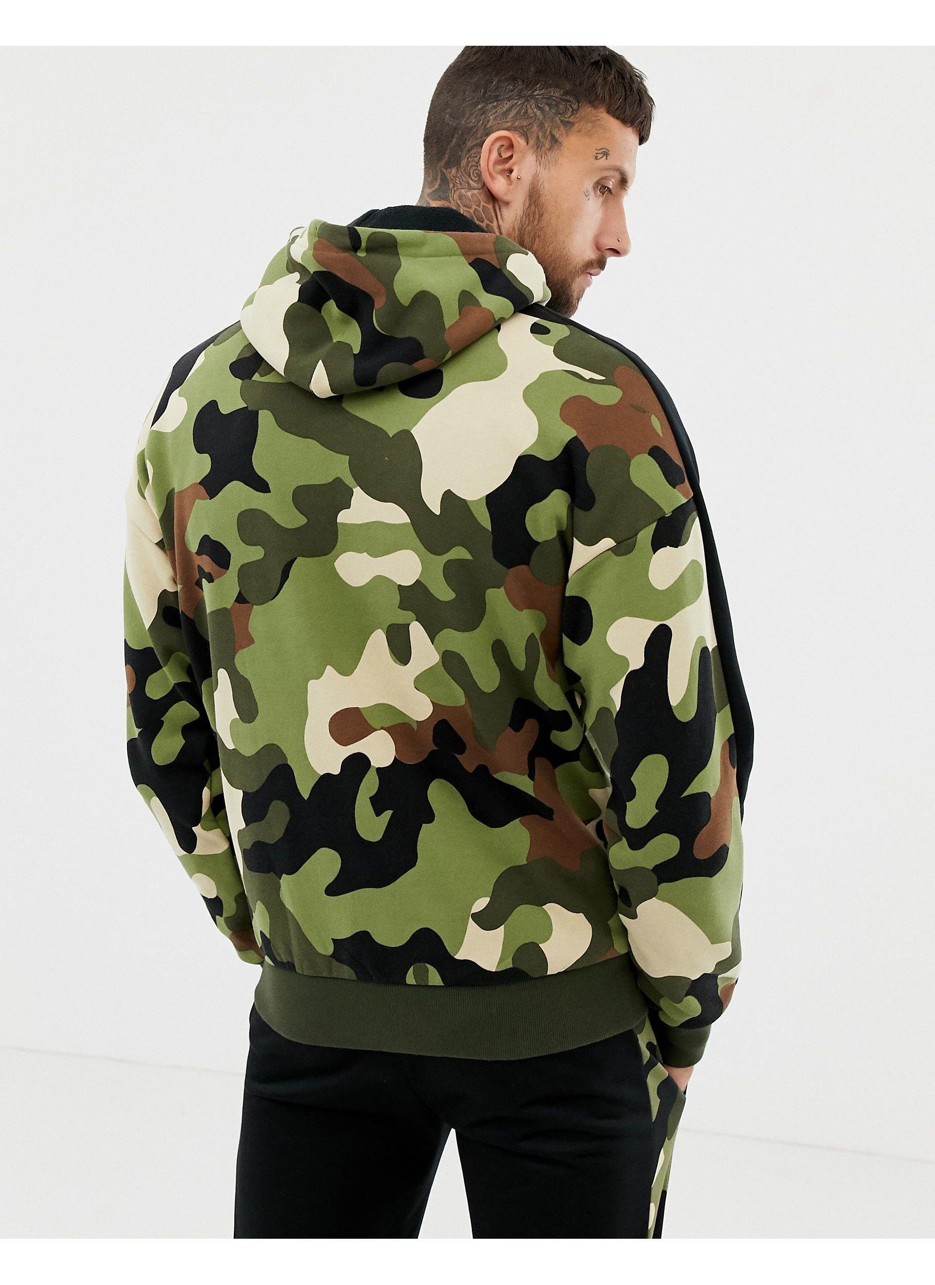 puma camo jumper