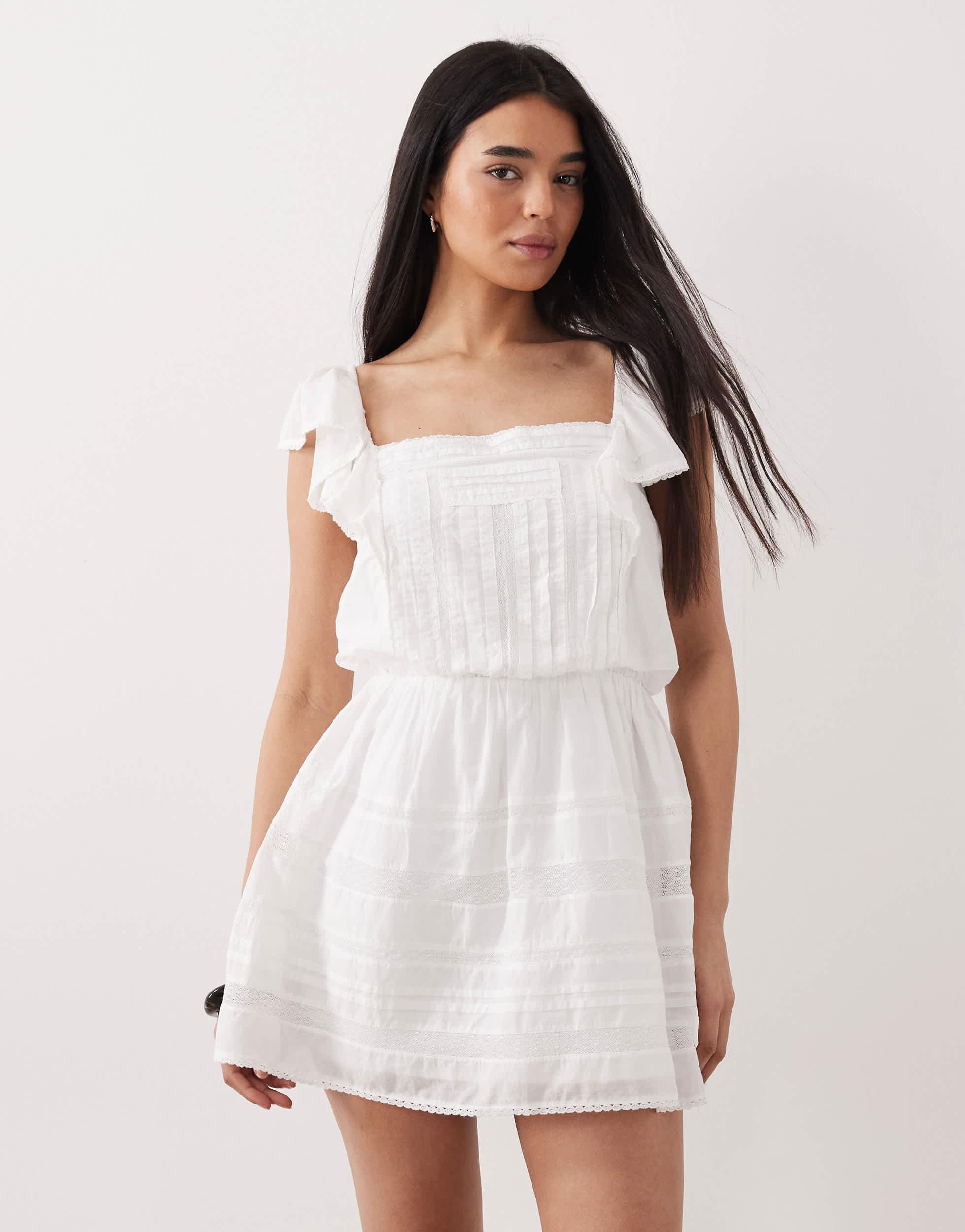 dress for wedding civil Jane Summers Lisa Short Sleeve White Bridal Shower Courthouse And Civil Wedding Dress 2 / White , female , adult main image 1