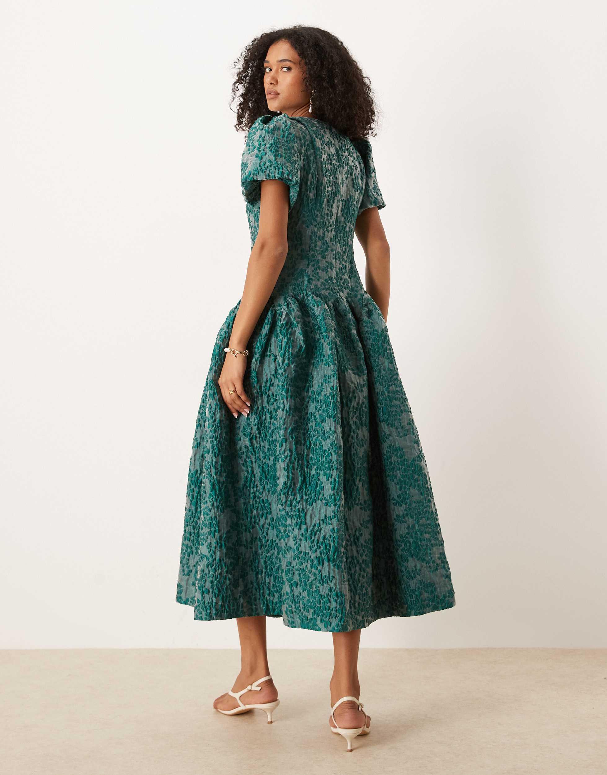 【Sister Jane】La Fiesta Olive Ruffle フリル ミディドレス Dresses – Sister Jane (Japan)