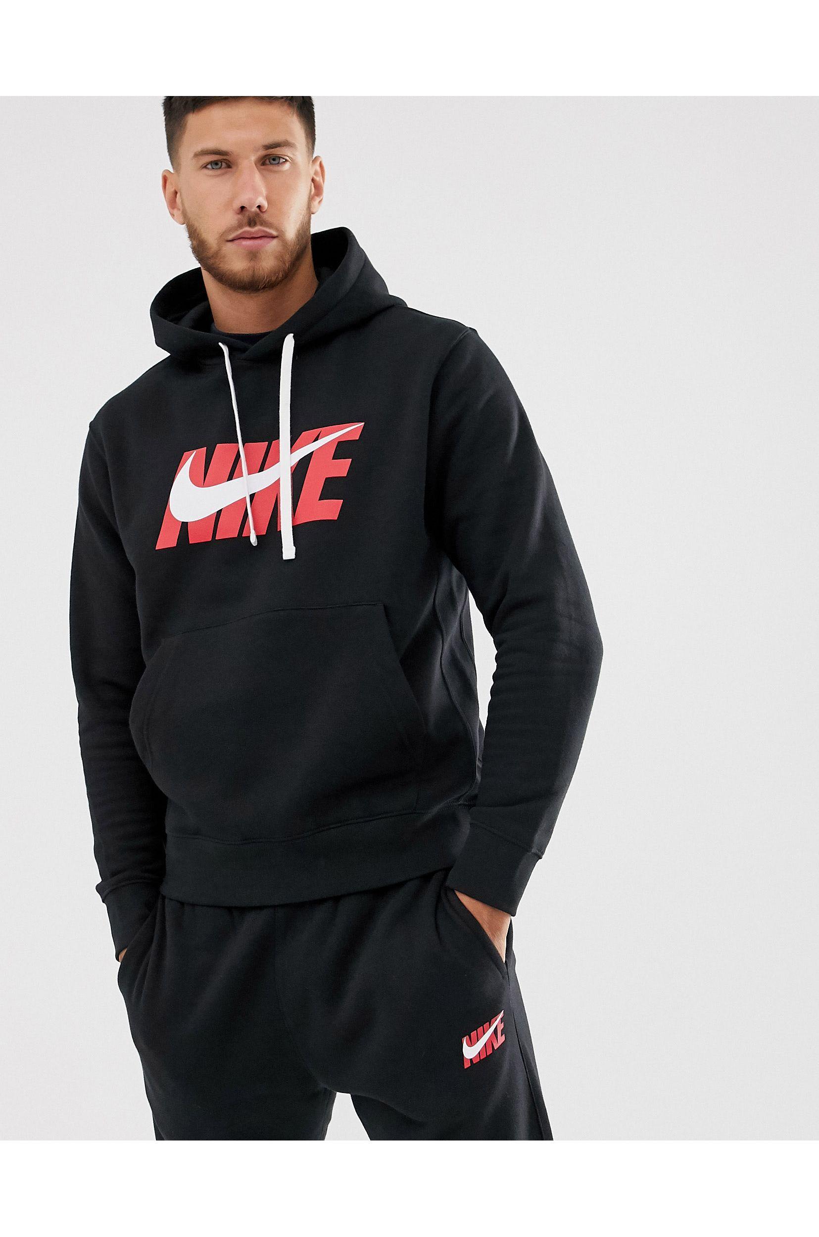 Chándal con logo Nike de Algodón de color Negro para hombre | Lyst