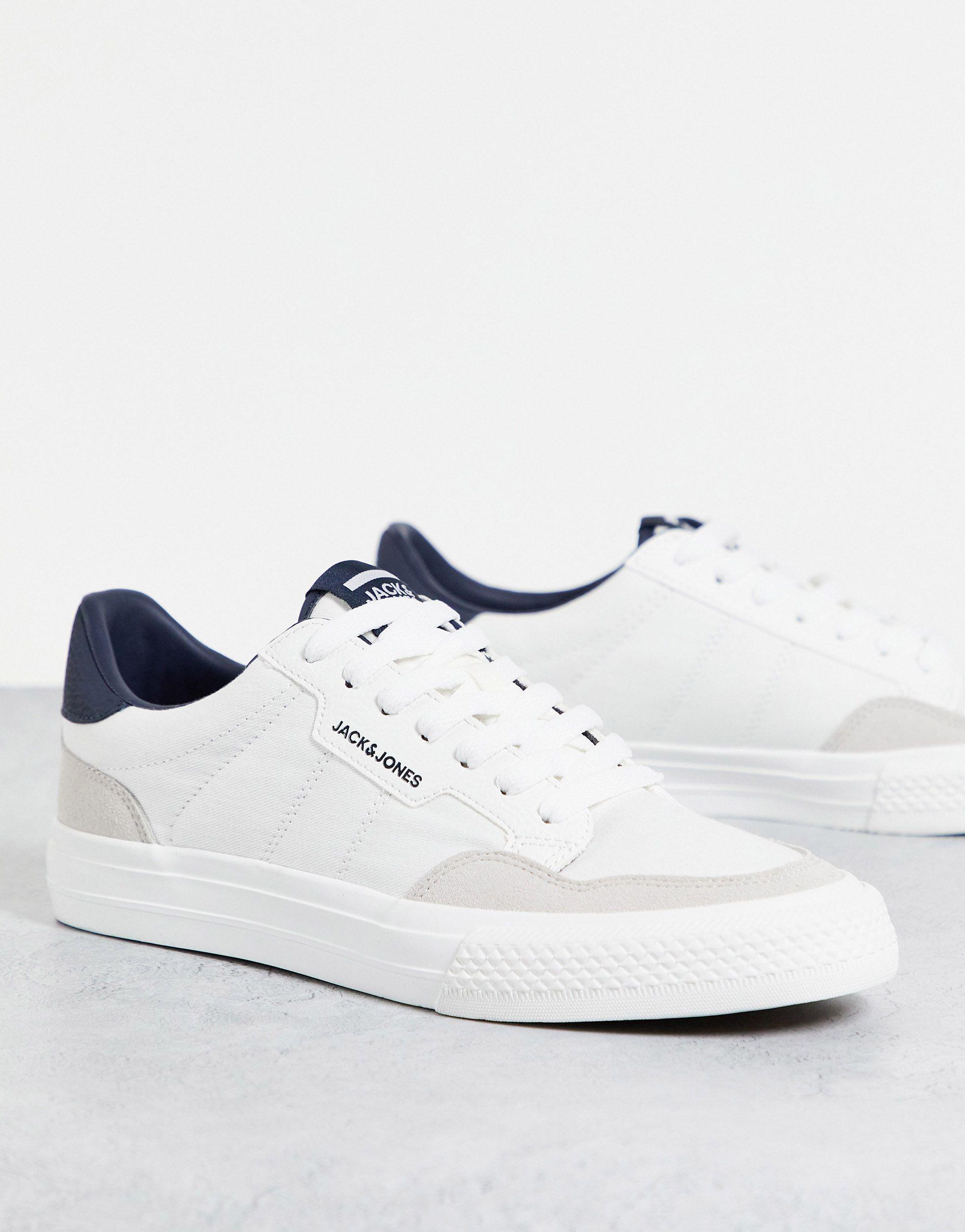 Zapatillas blancas micromesh Jack & Jones de hombre de color Blanco | Lyst