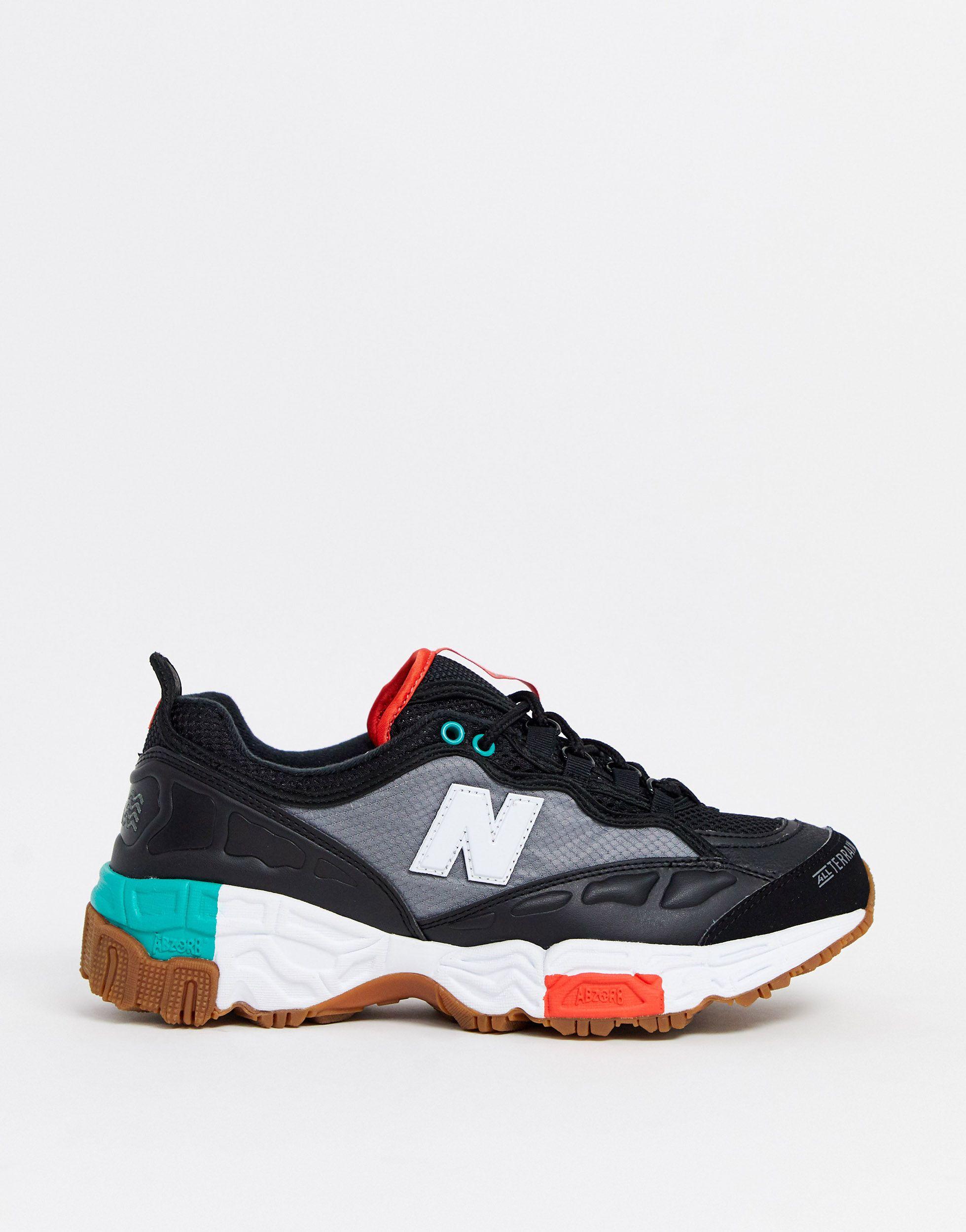 New Balance 801 Trail Trainers in Black for Men | Lyst